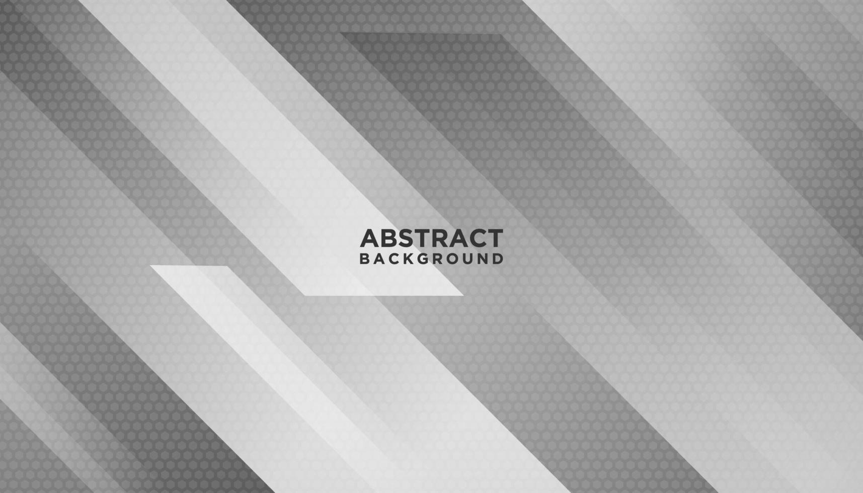 White and Gray Abstract Motion Shapes Background vector