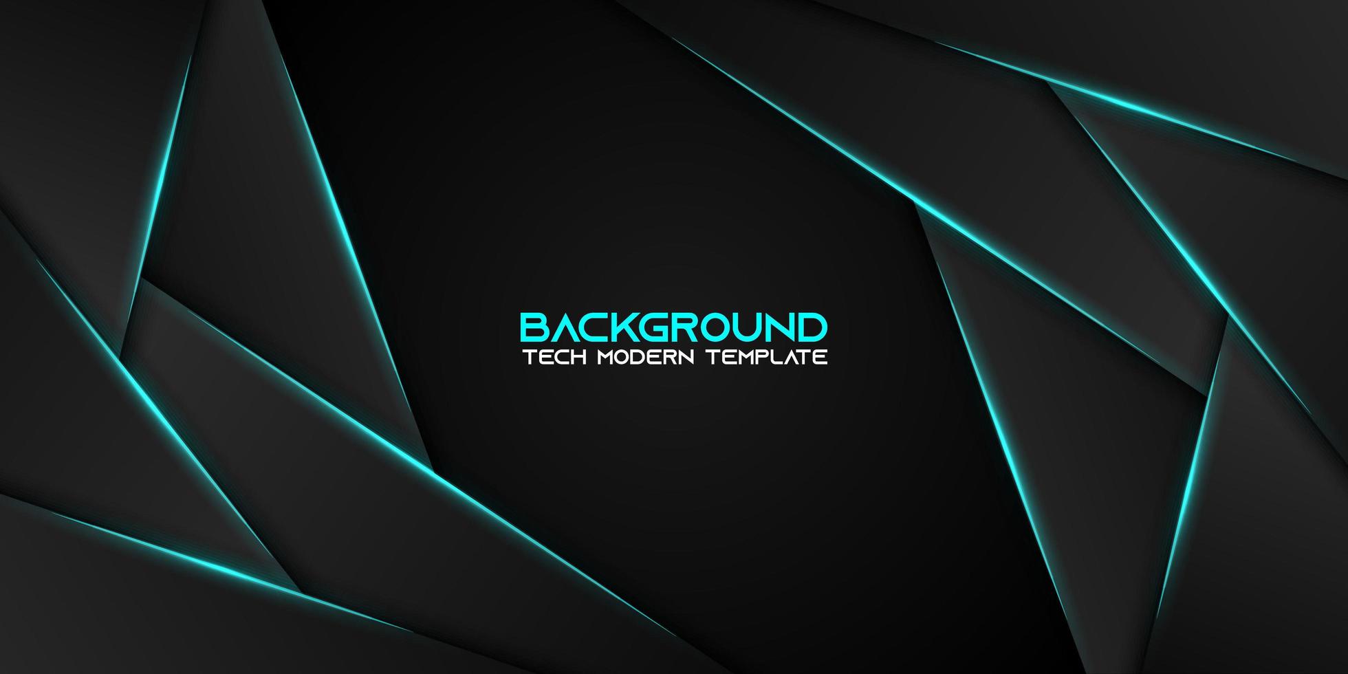 Dynamic Metallic Black and Blue Layered Background vector