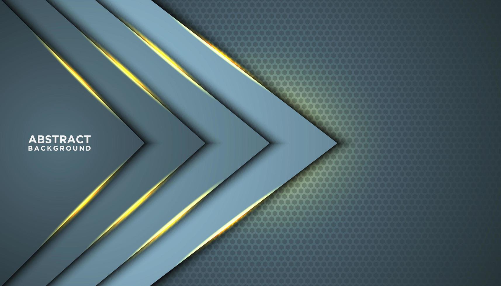Fondo abstracto triángulo con capas brillantes vector