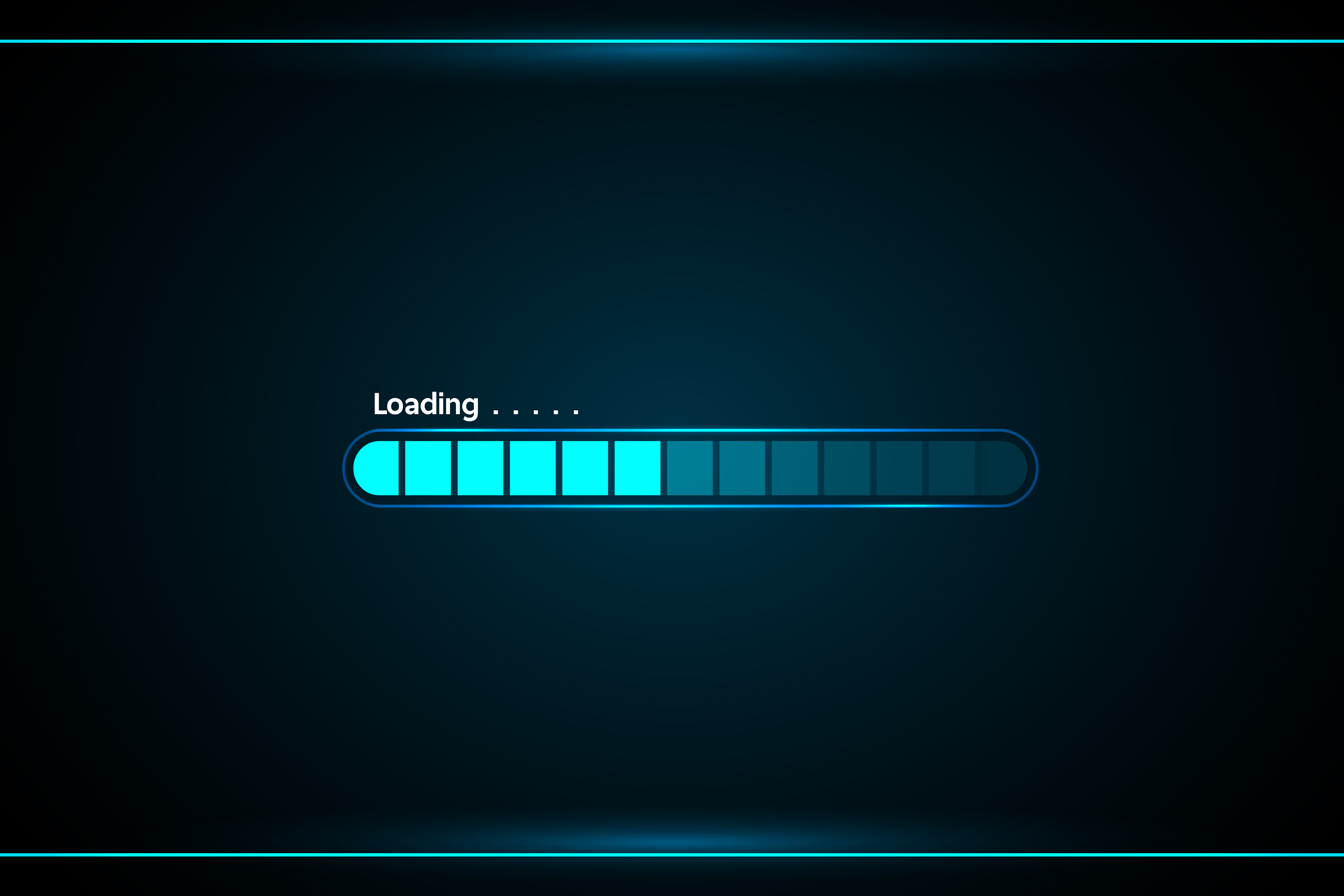 Loading Window Interface for HUD 831185 Vector Art at Vecteezy