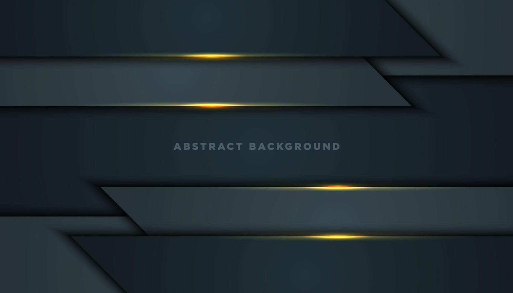 Gray Background with Horizontal Layers on Top and Bottom vector