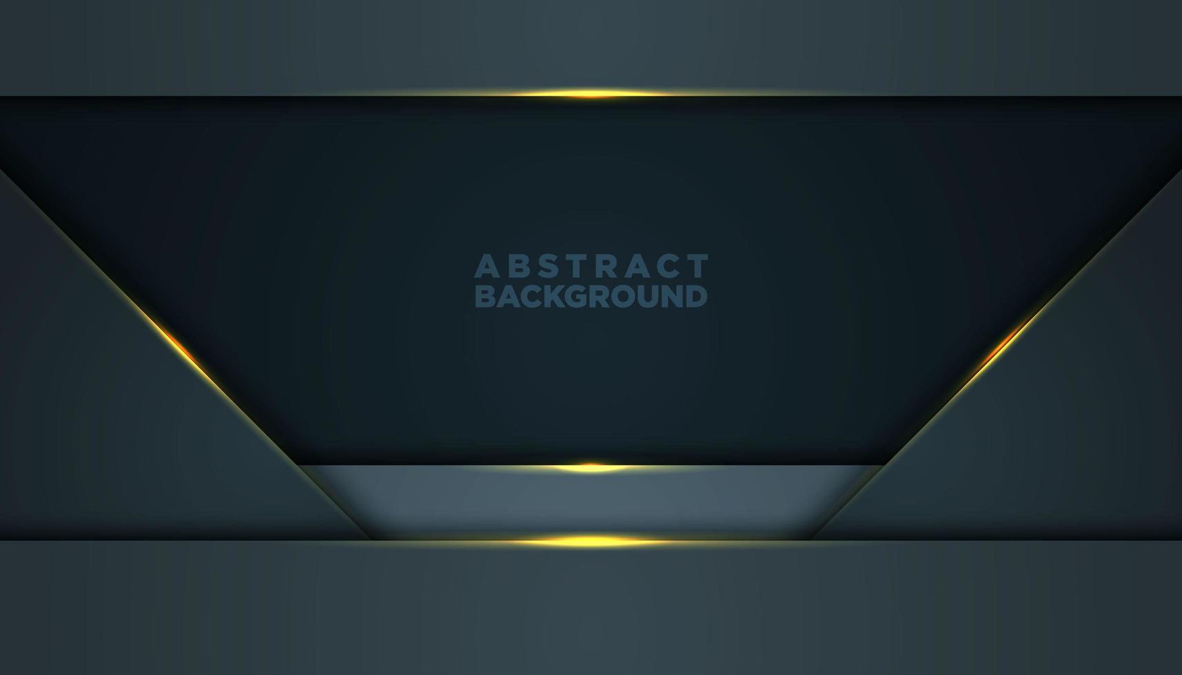 Gray Abstract Background with Trapezoid Layers vector