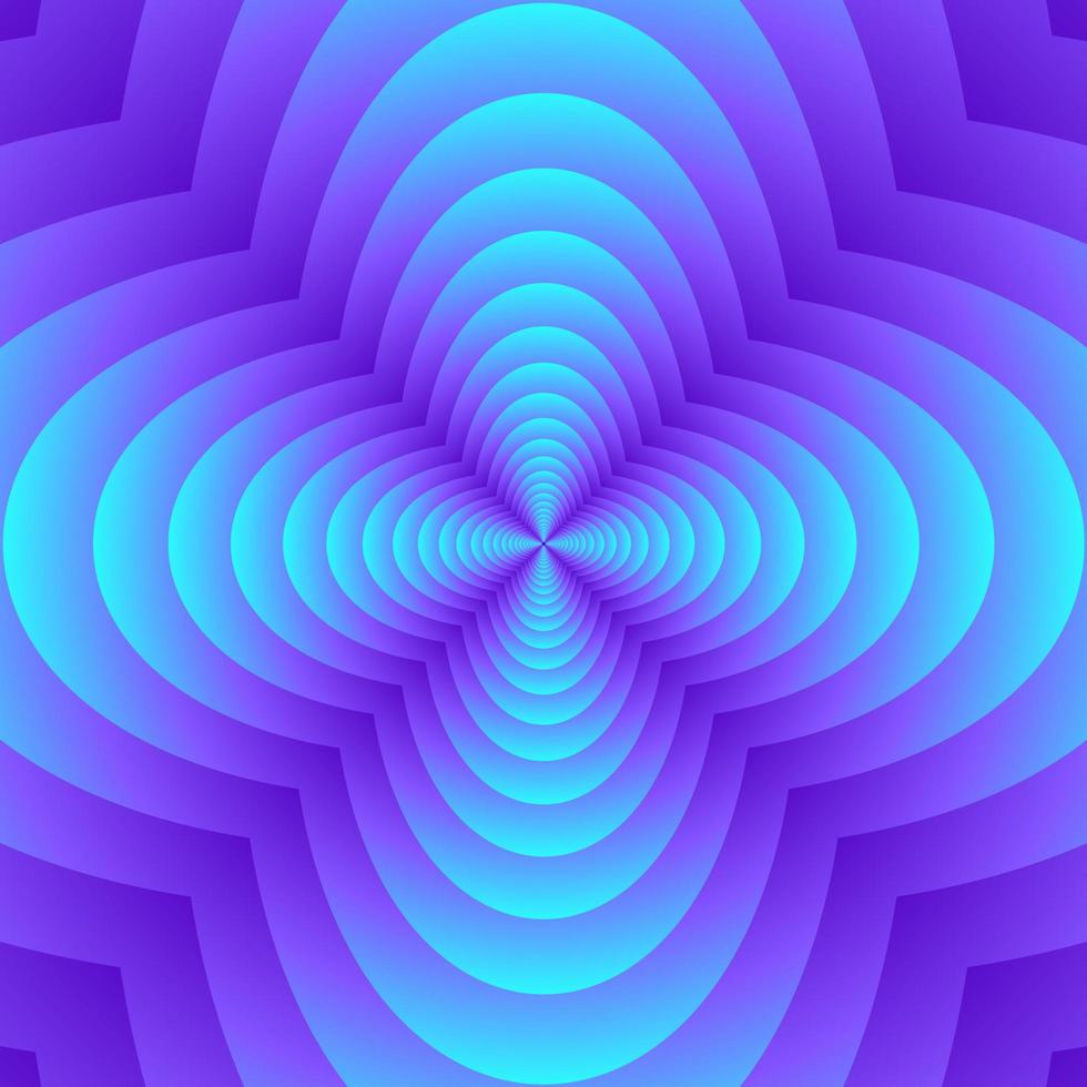 Fondo de forma geométrica degradado de neón de mezcla abstracta vector