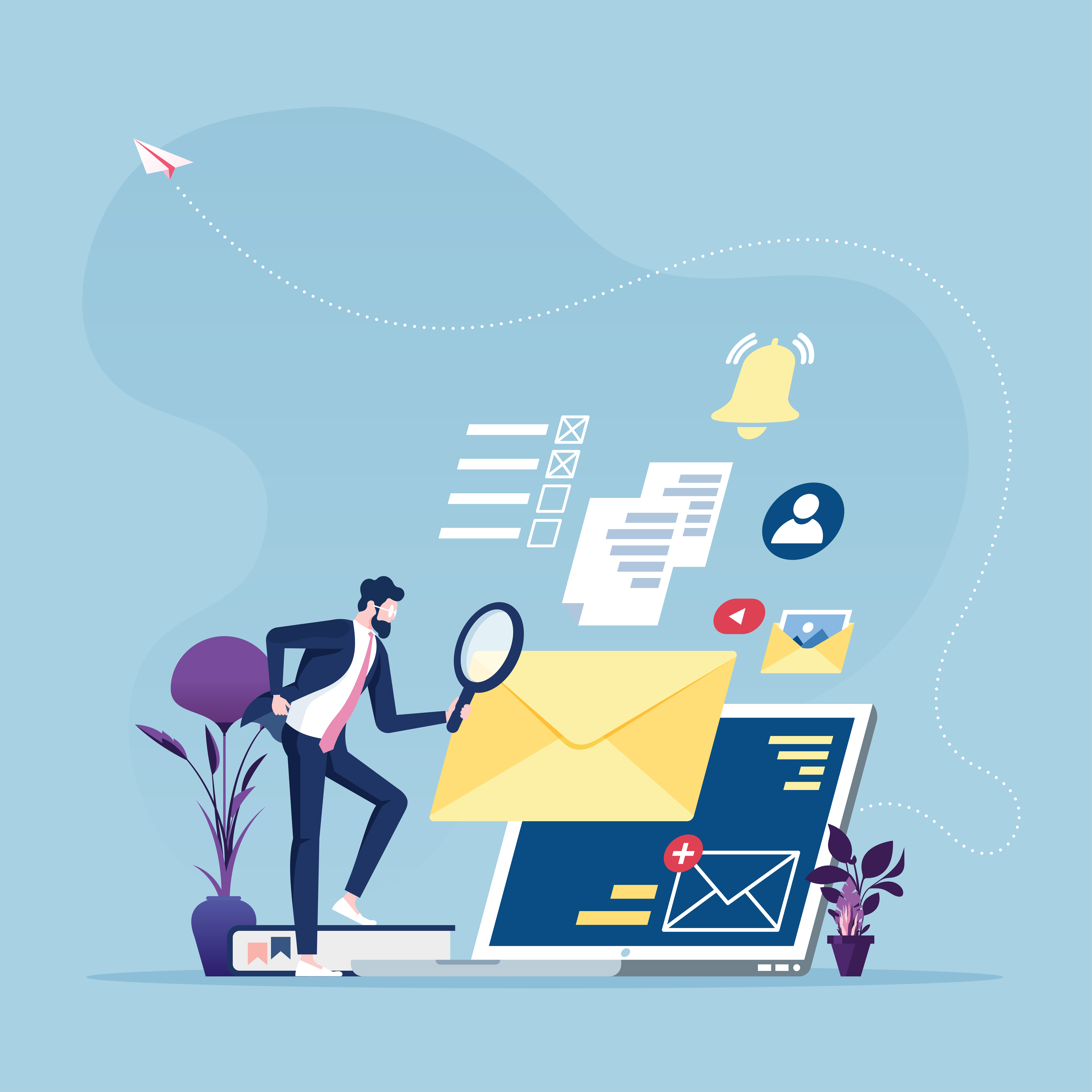 Online Information Search Concept 833635 Vector Art at Vecteezy