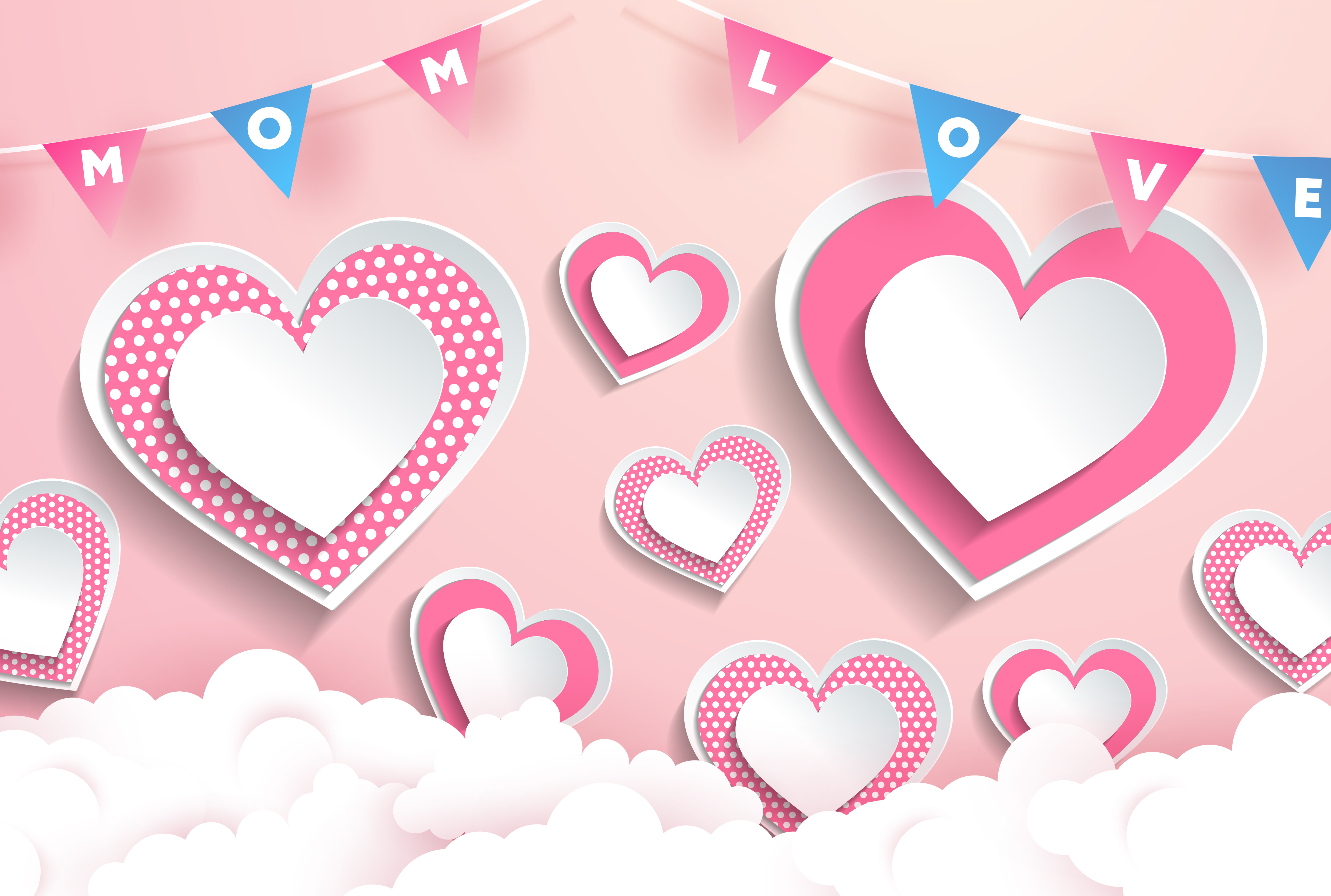 Free Heart Garland Svg 717 SVG PNG EPS DXF File