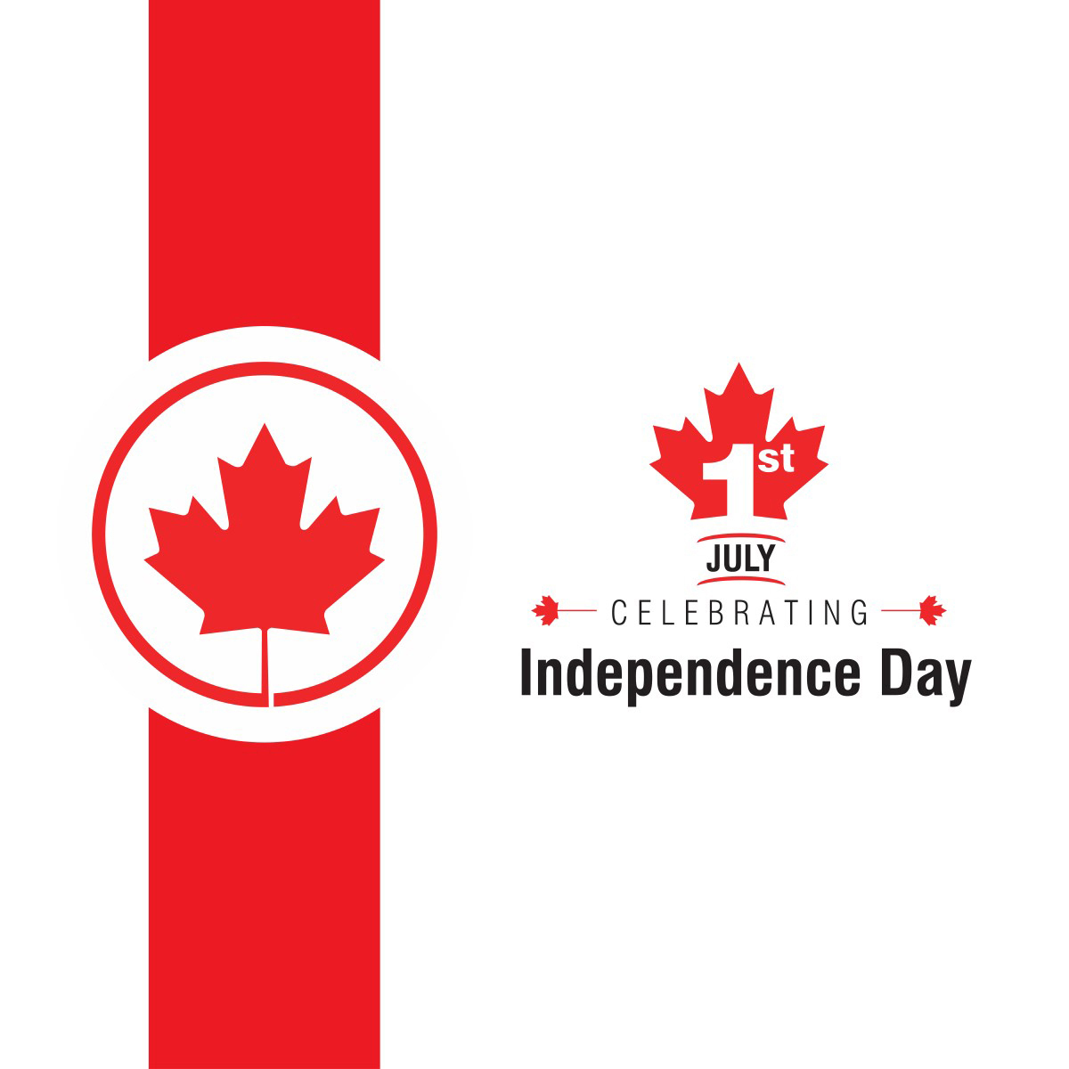 Canada Independence Day Design Download Free Vectors, Clipart