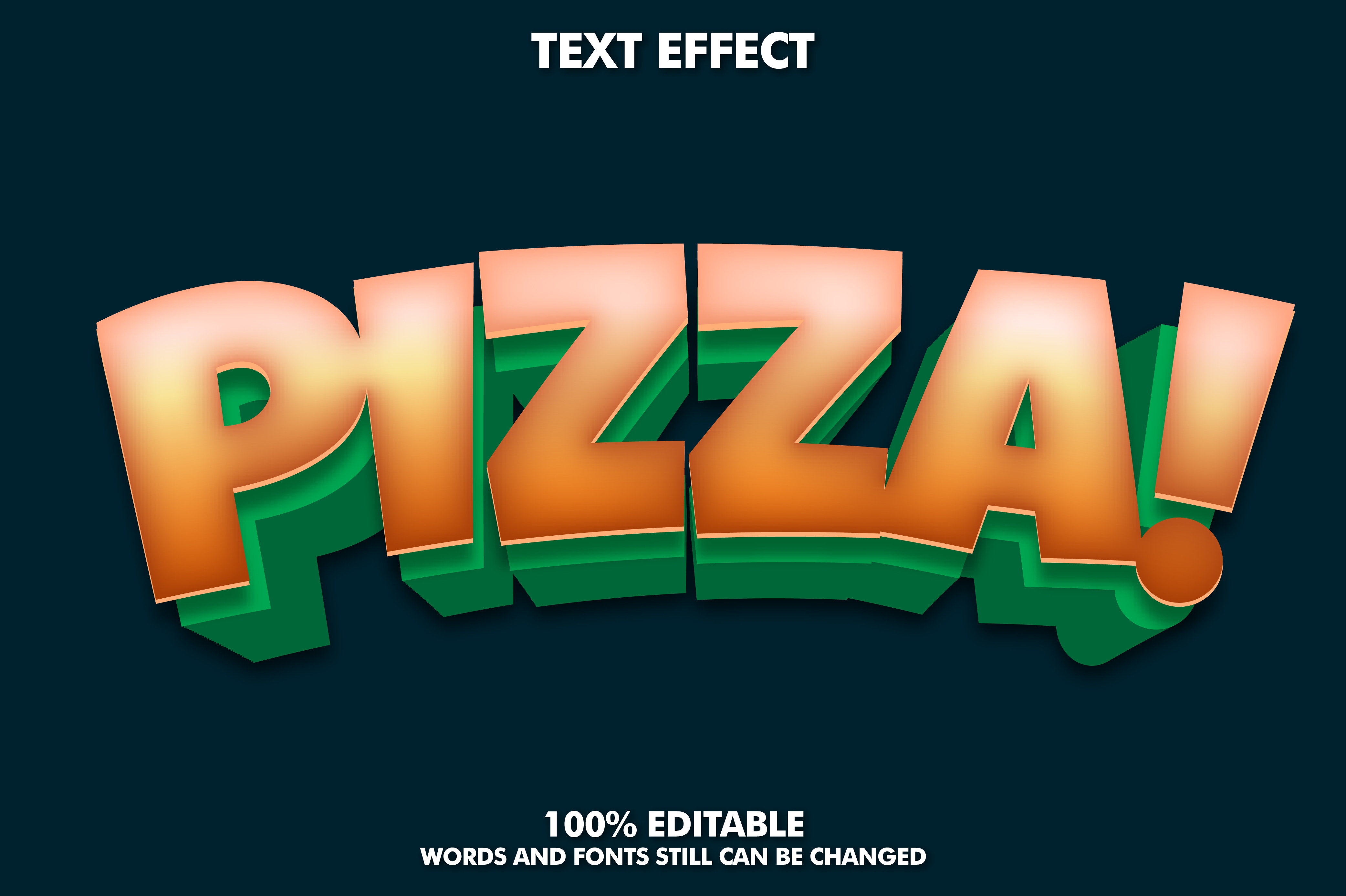 Pizza text style Download Free Vectors, Clipart Graphics & Vector Art
