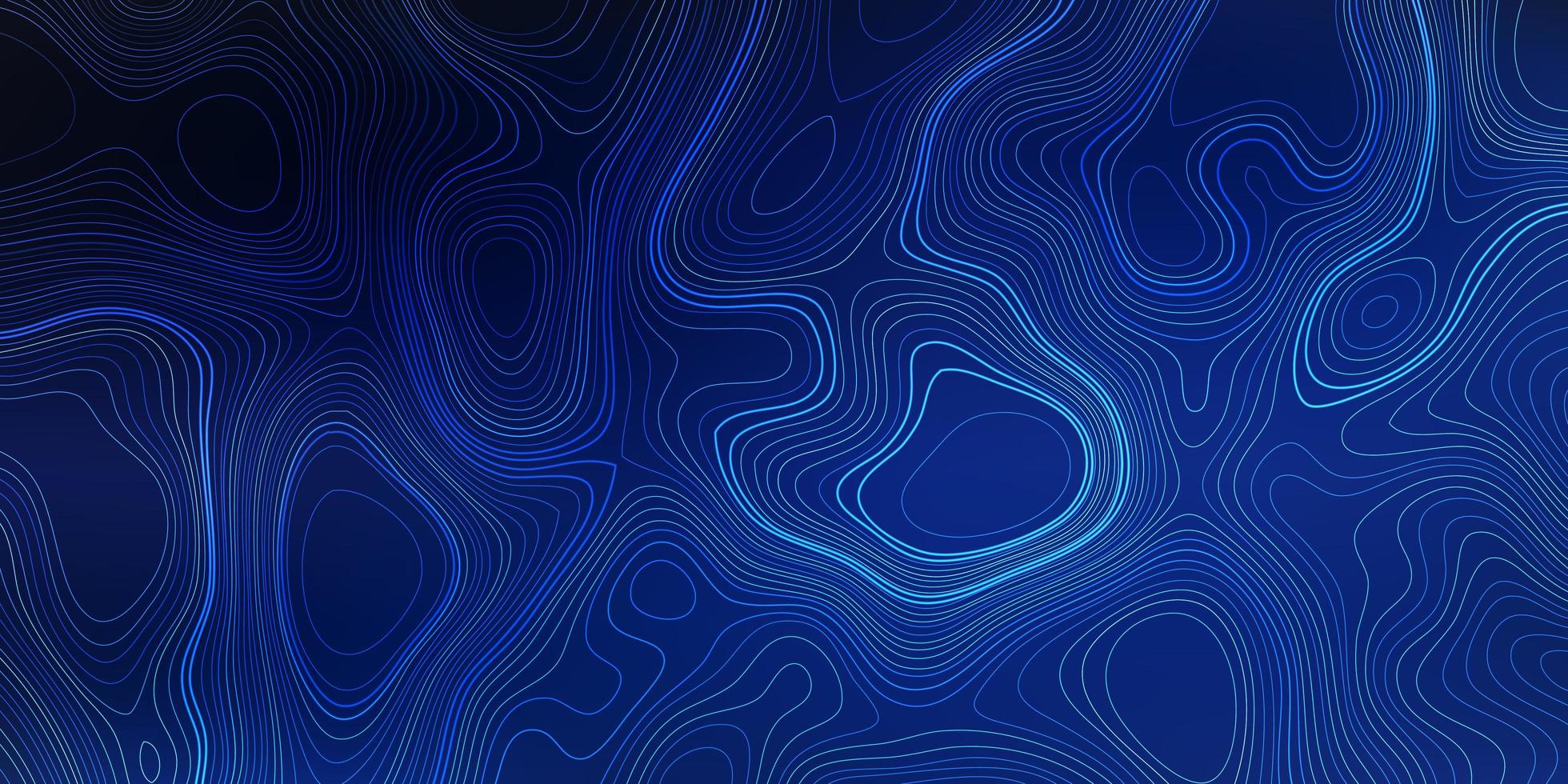Banner Background with an Abstract Topography Design vector