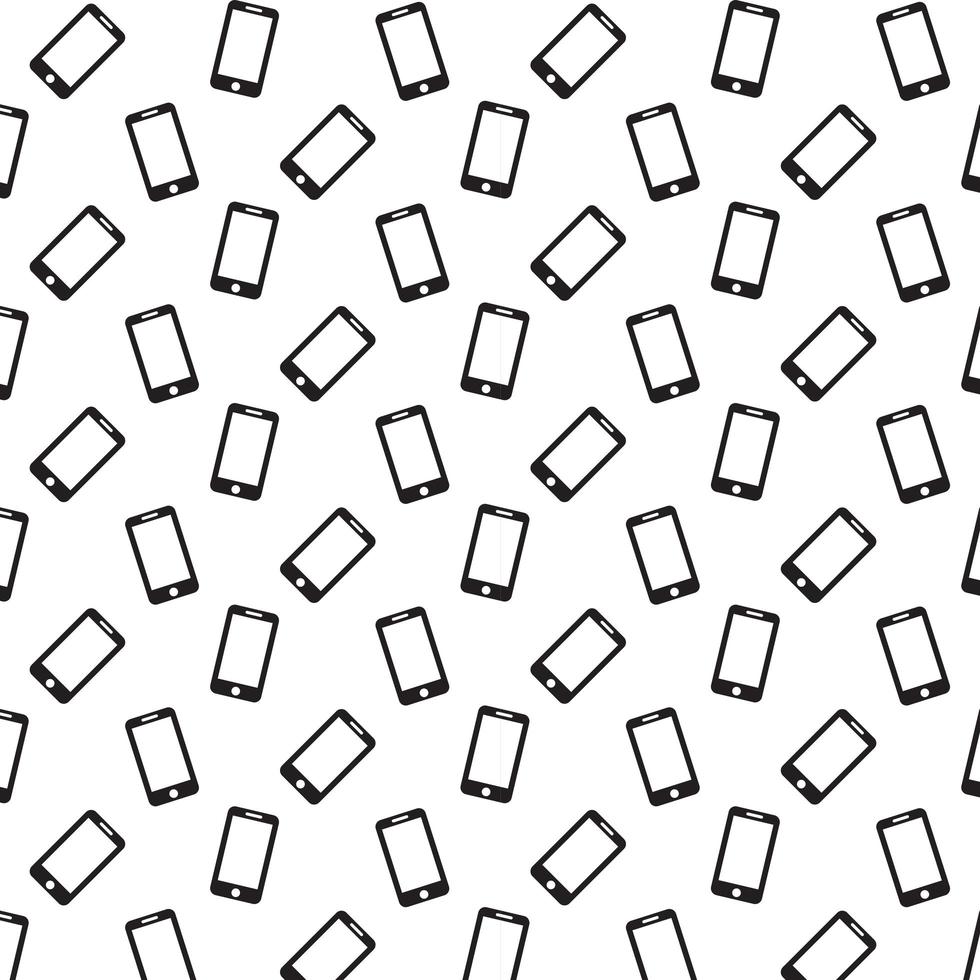 Smartphone icon pattern vector