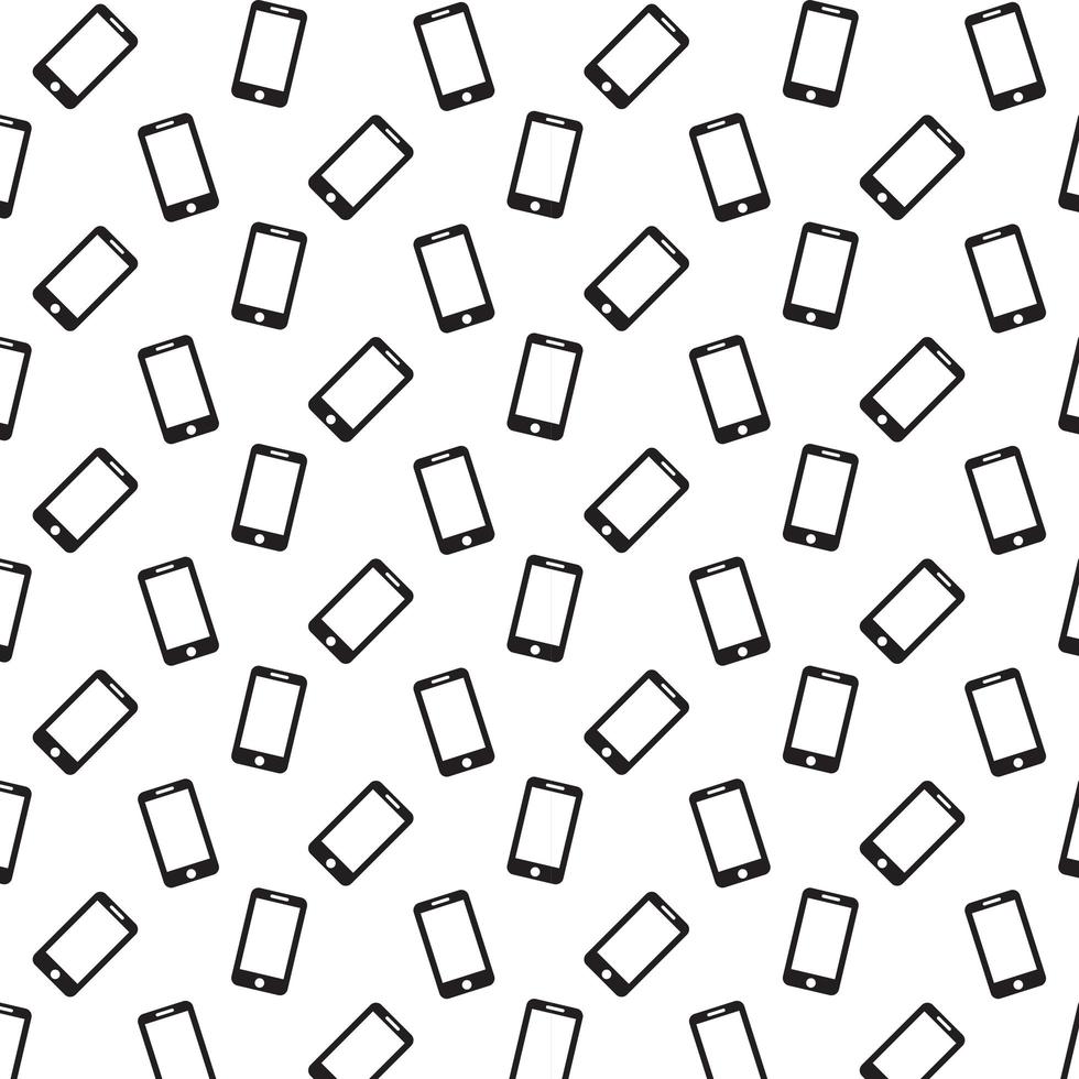 Smartphone icon pattern vector