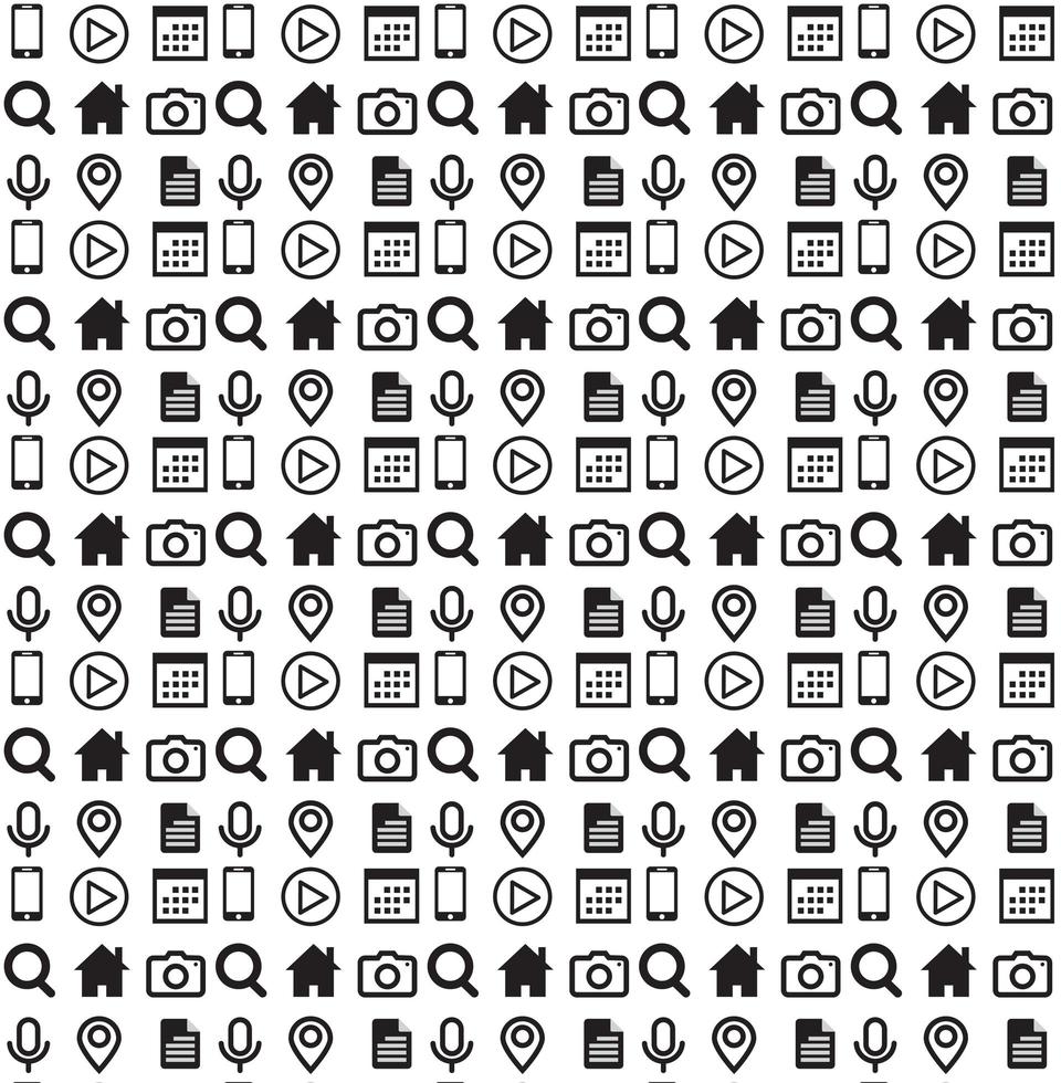 Set of Web icons vector