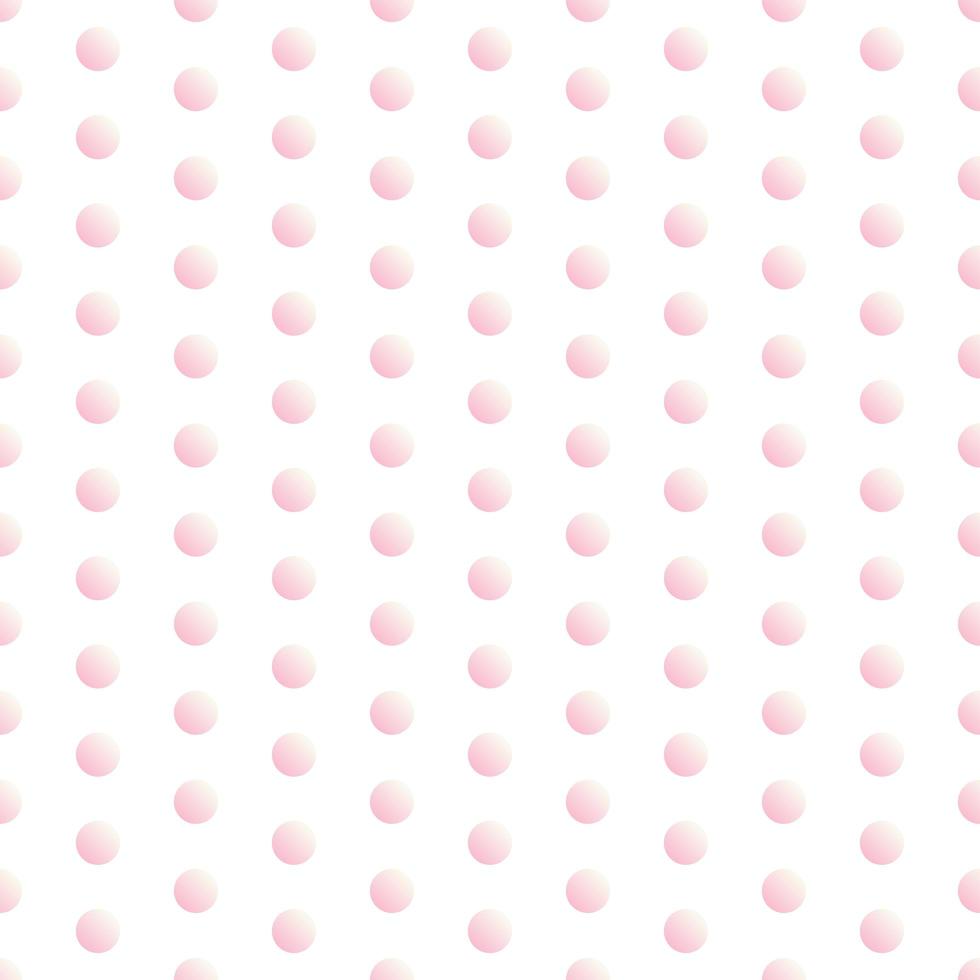 patrón de puntos de color rosa pálido vector