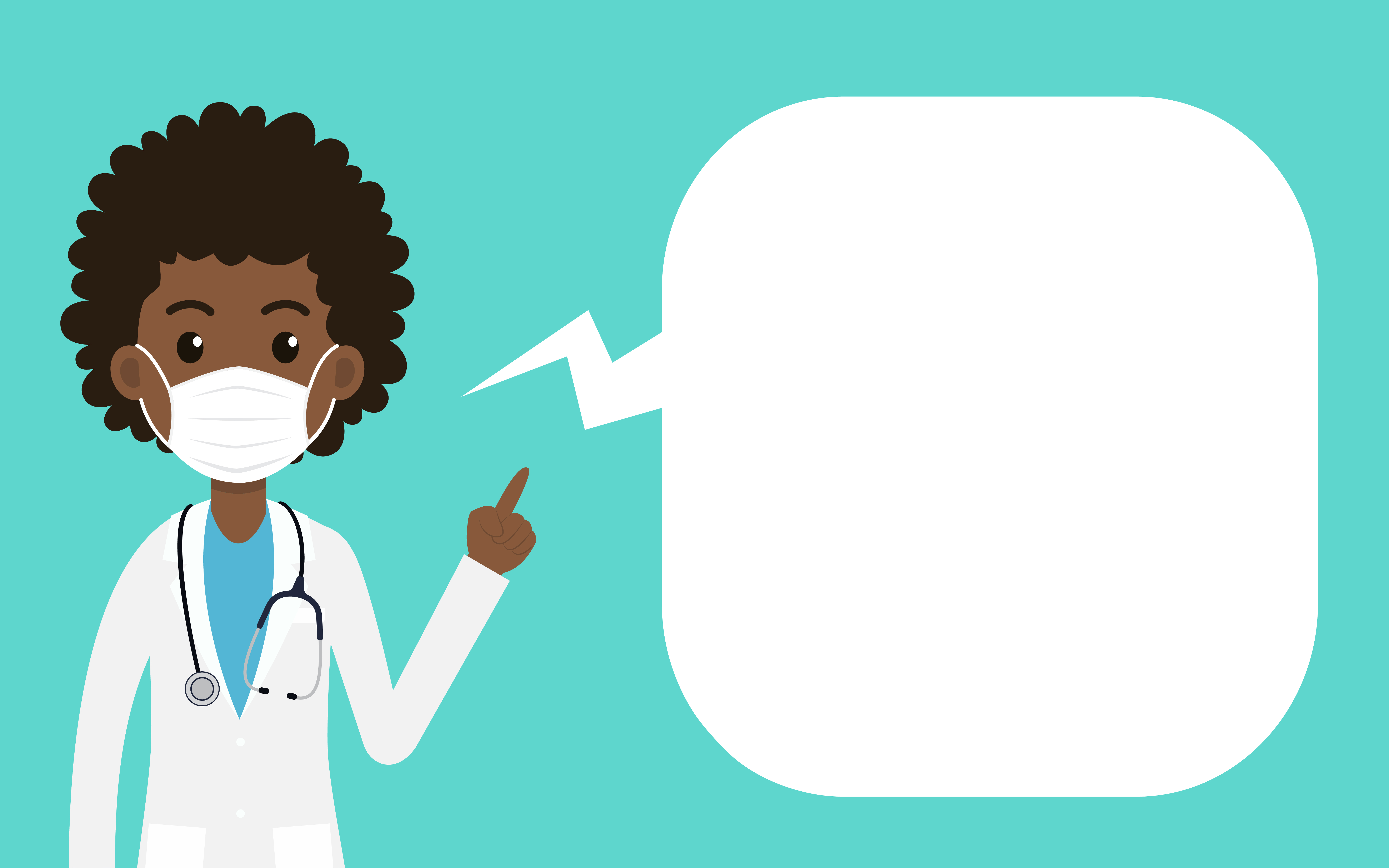 Download Female doctor wearing protective mask - Download Free Vectors, Clipart Graphics & Vector Art