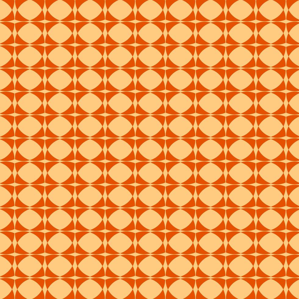 Orange and Yellow Geometric Diamond Seamless Pattern vector