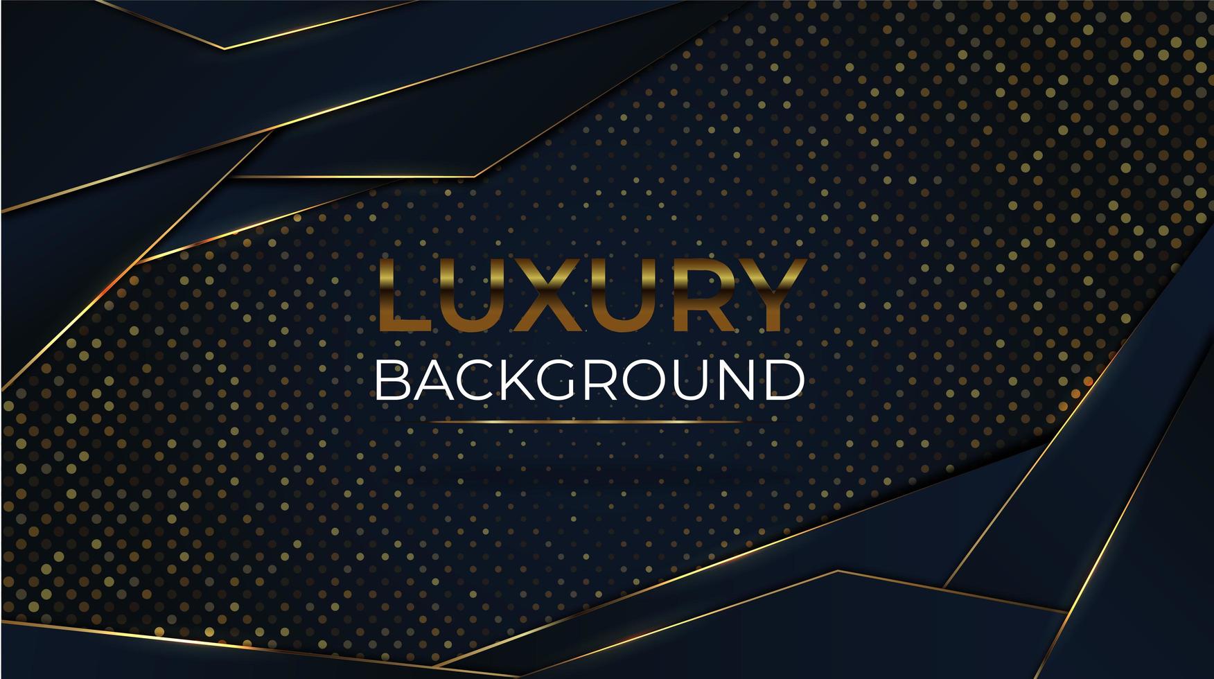 Angled Shape Luxury Background with Glitter vector