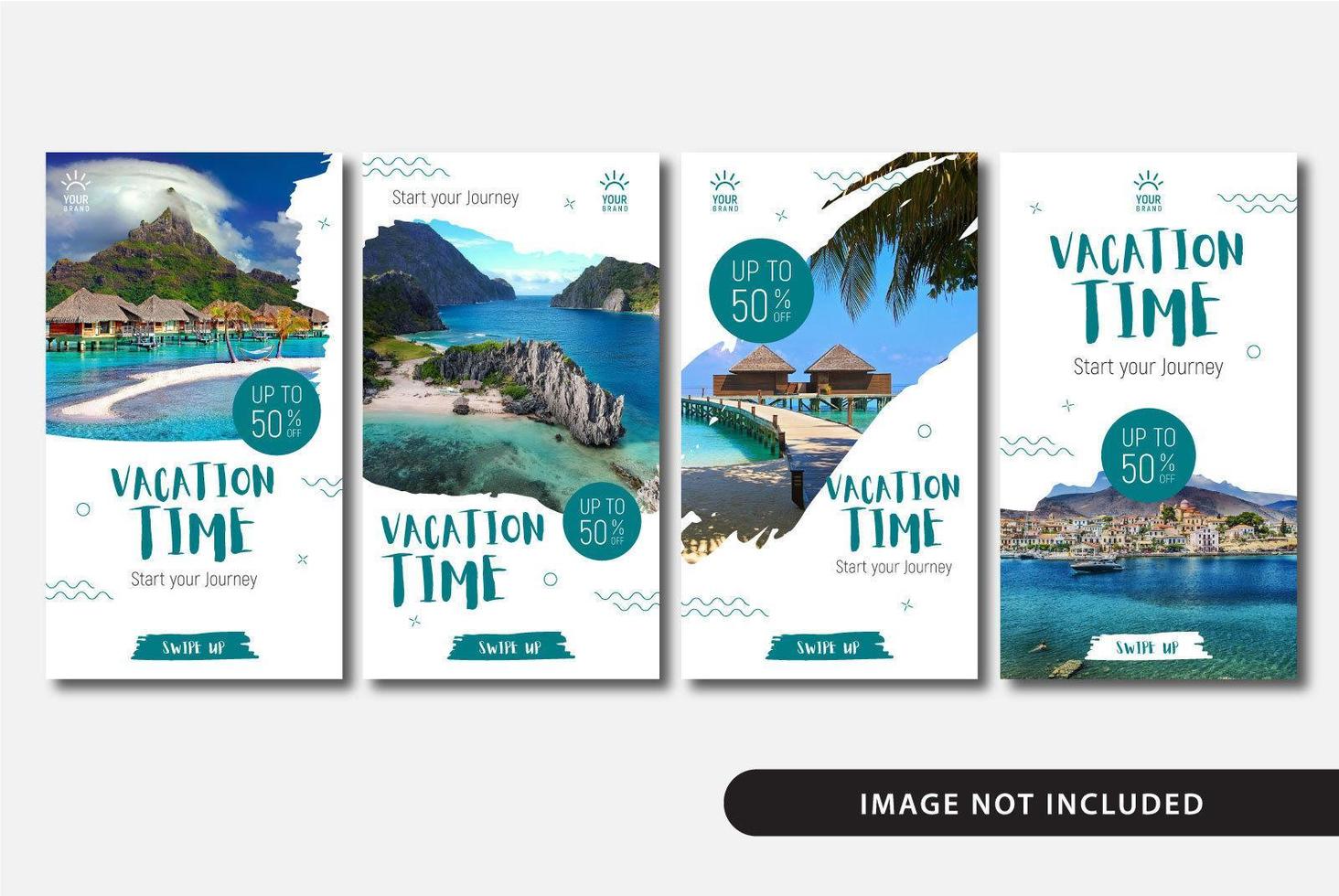 Vacation Holiday Stories Templates