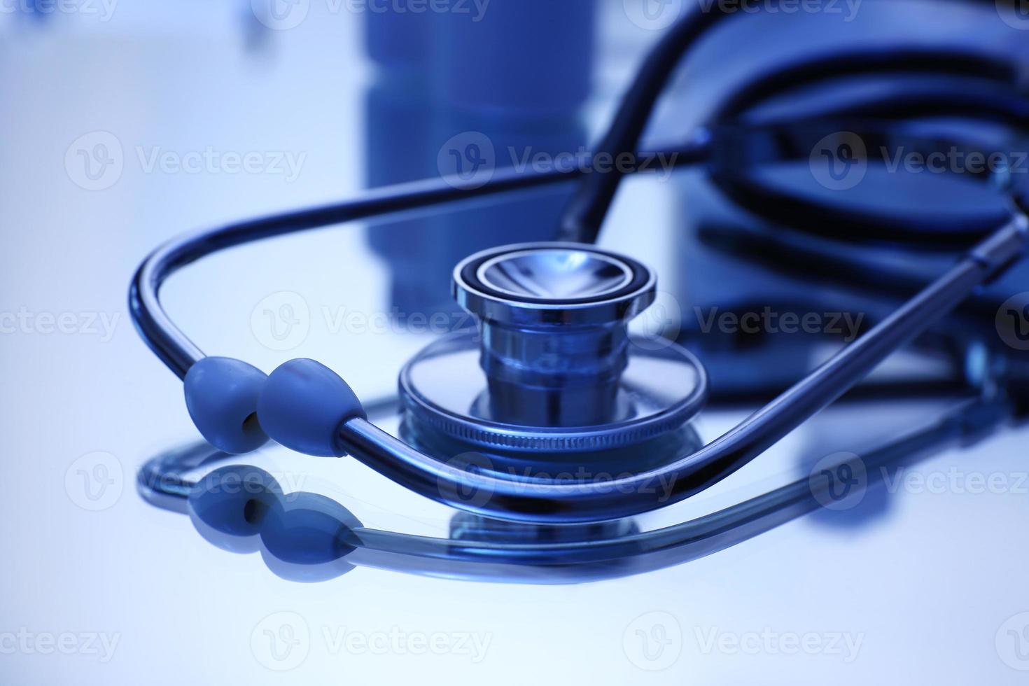 Stethoscope close up photo