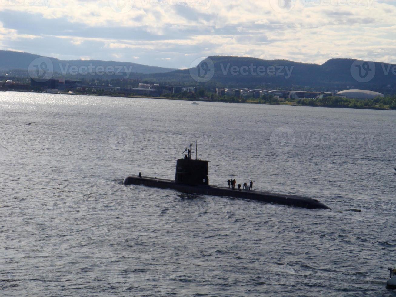 Submarine - Norway close up photo