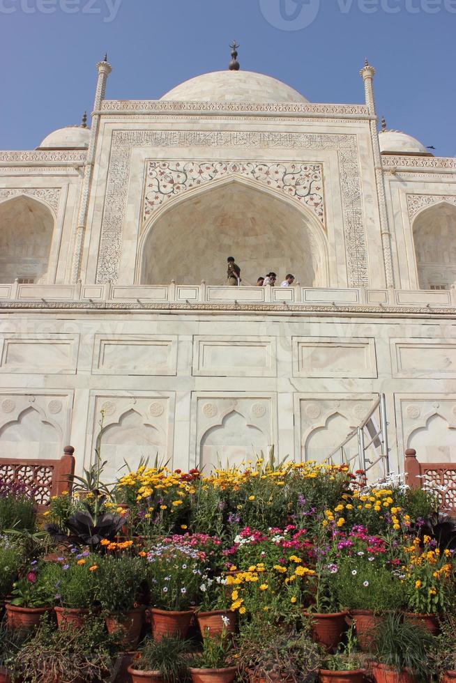 Taj Mahal de cerca foto