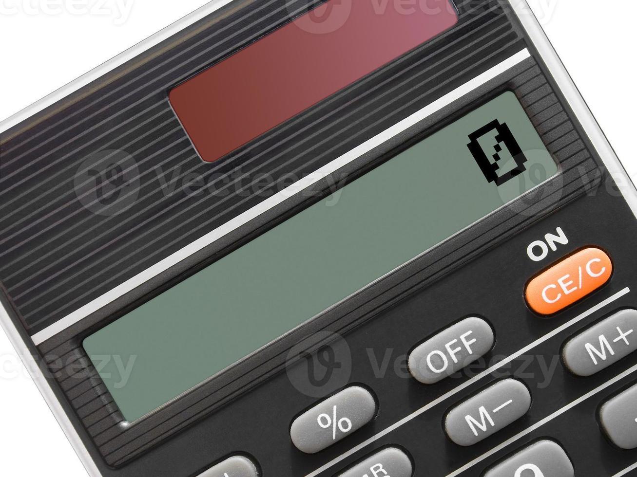 Calculator (close-up) photo