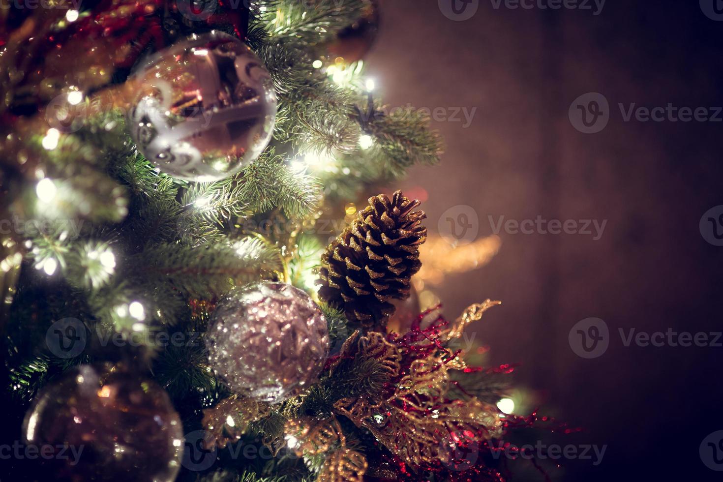 Christmas tree Close-up photo
