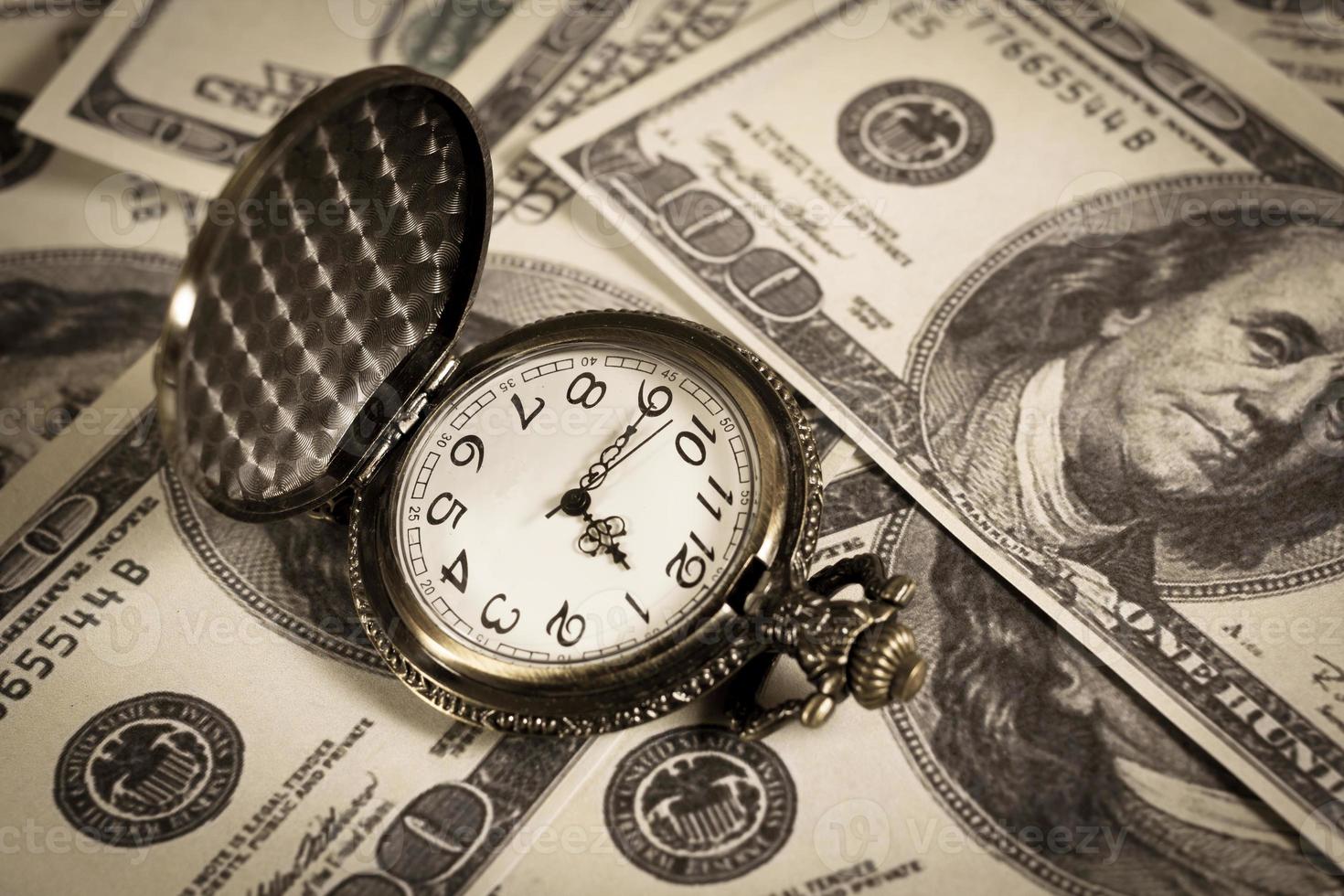 Time is money,business concept. photo