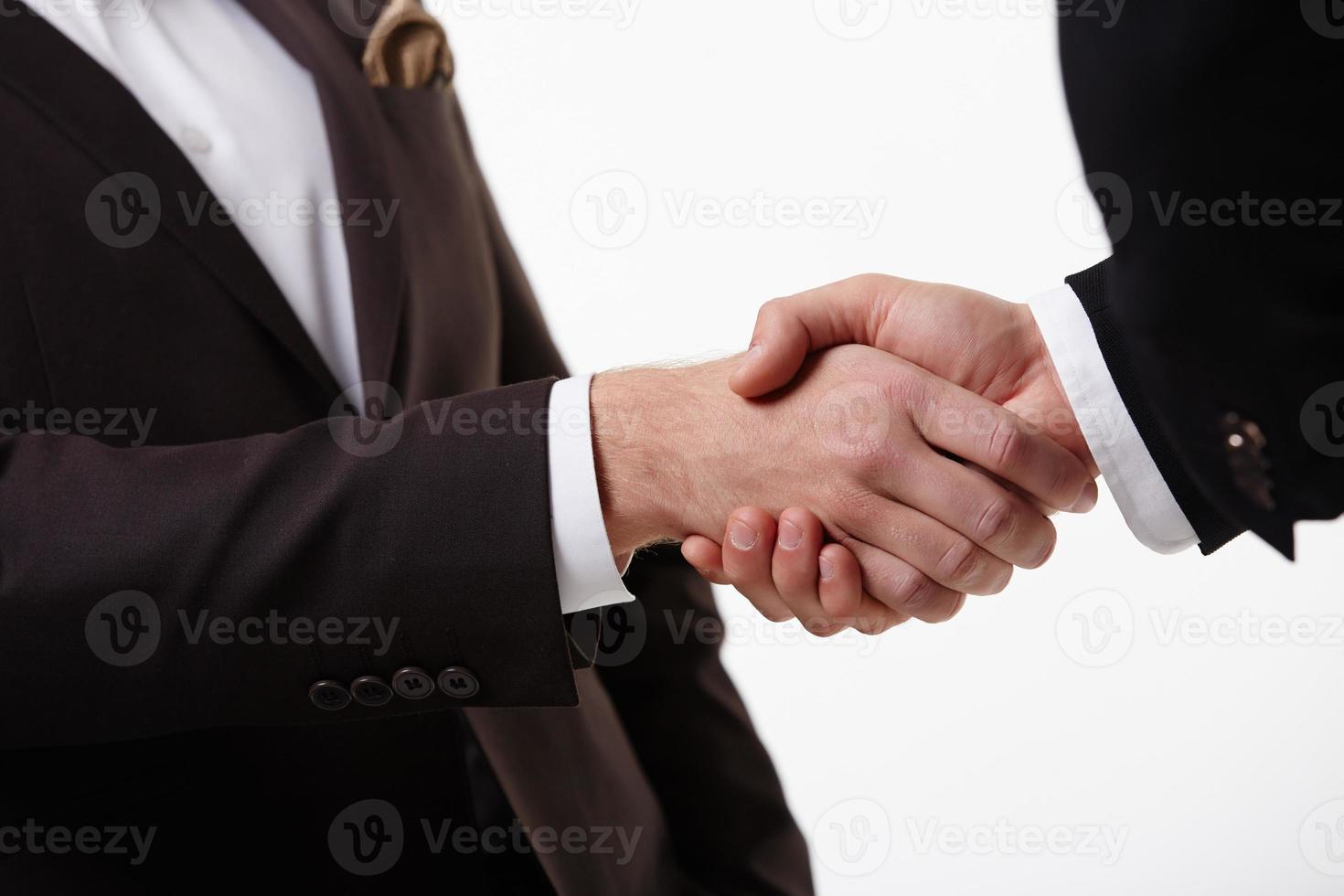 handshake of two businessmen photo