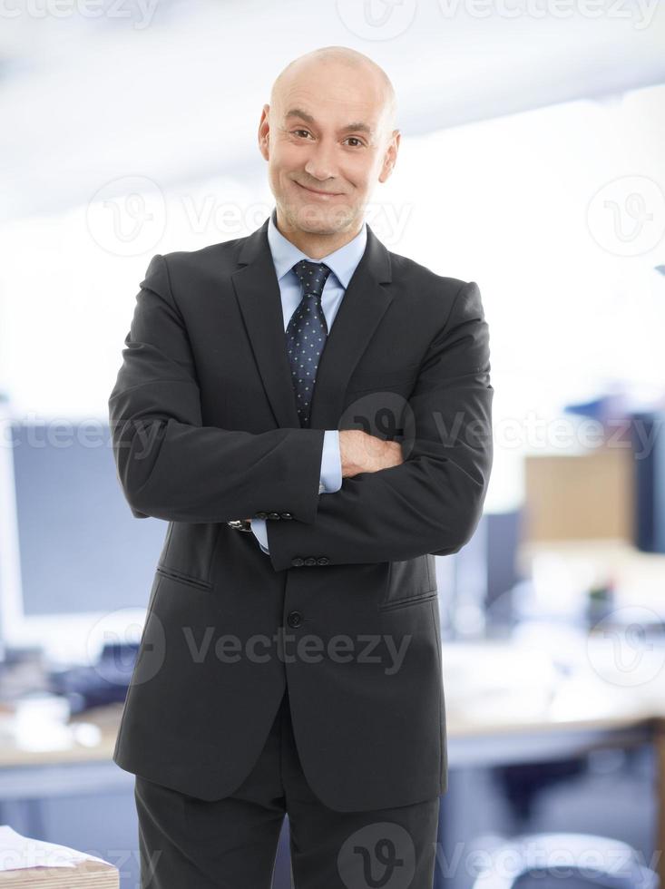 Senior businessman portrait photo