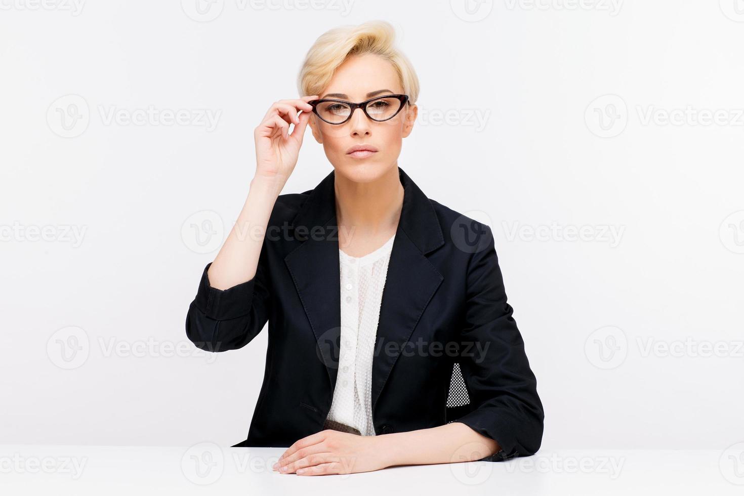 Business woman portrait photo