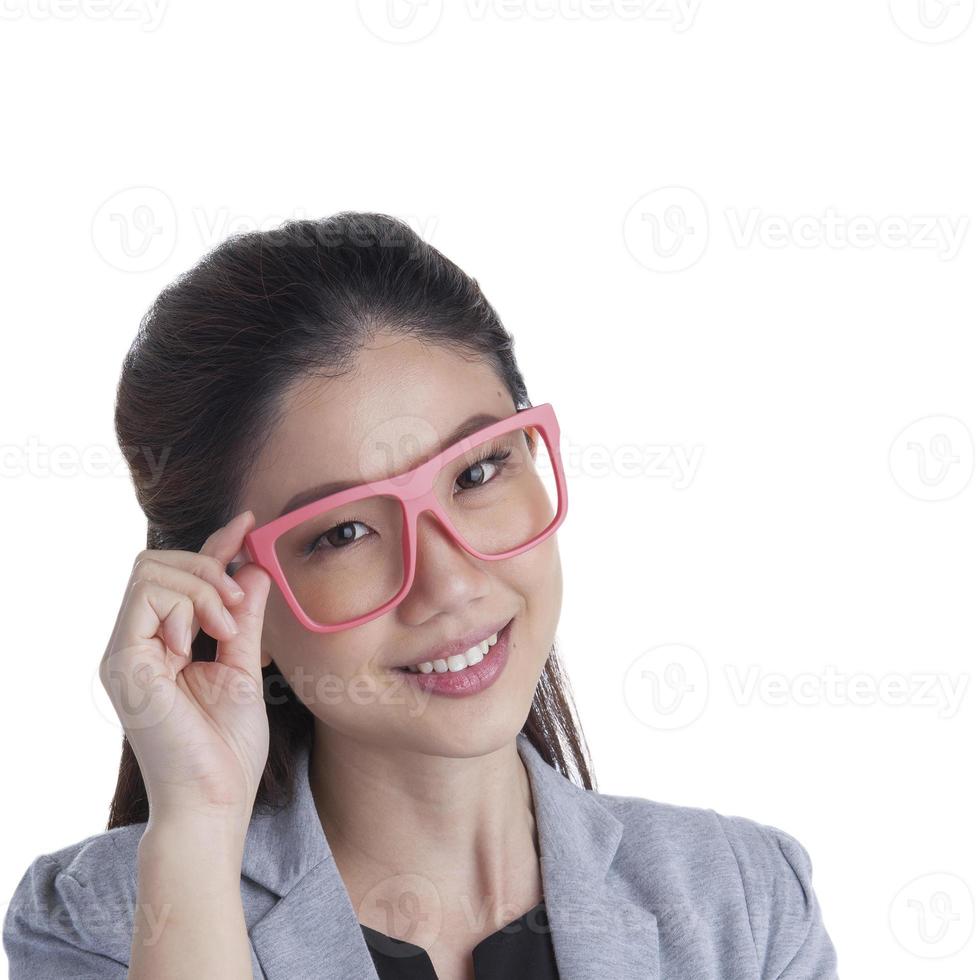 Attractive young businesswoman photo