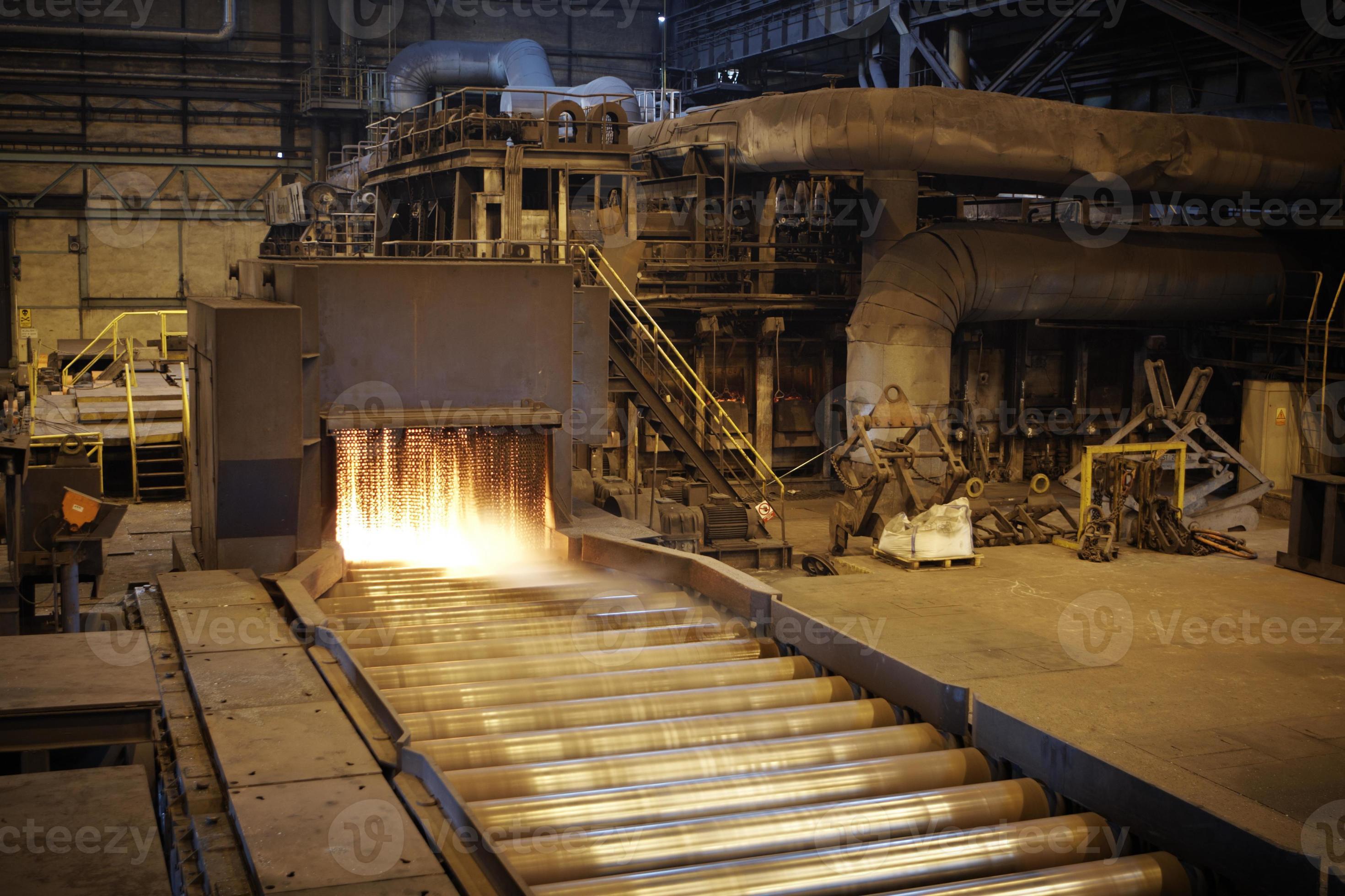 Steel mill 873014 Stock Photo at Vecteezy