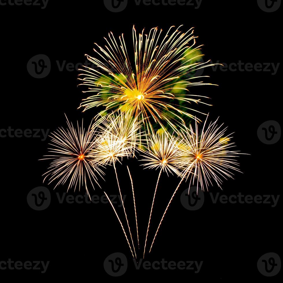 colorful fireworks over dark sky background 873143 Stock Photo at Vecteezy