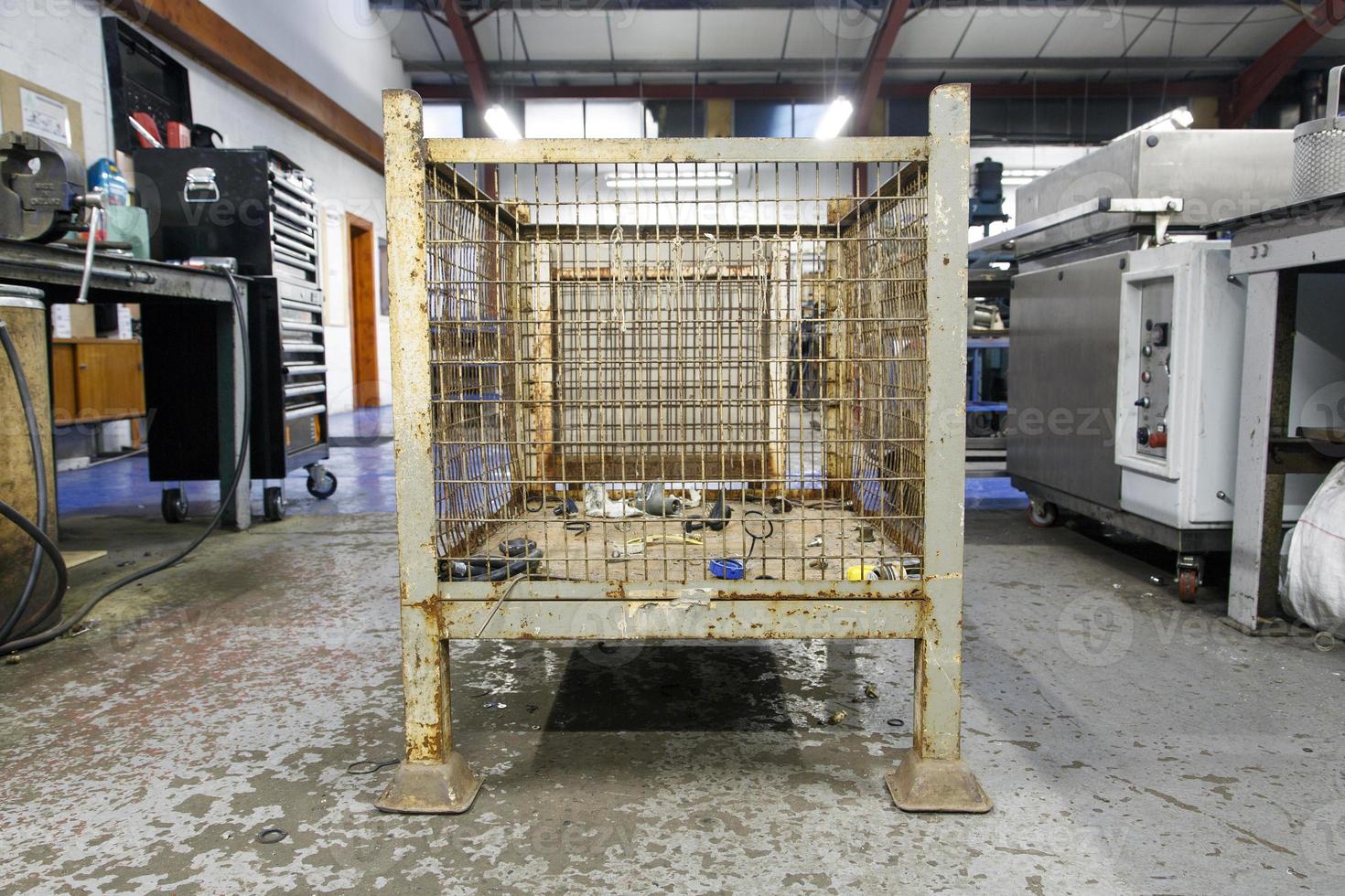 Wire Mesh Crate photo