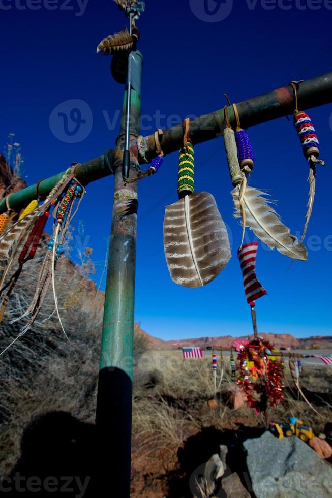 Typical Indian Dream Catcher photo
