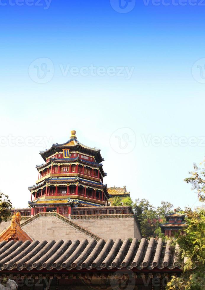 palacio de verano en beijing, china foto
