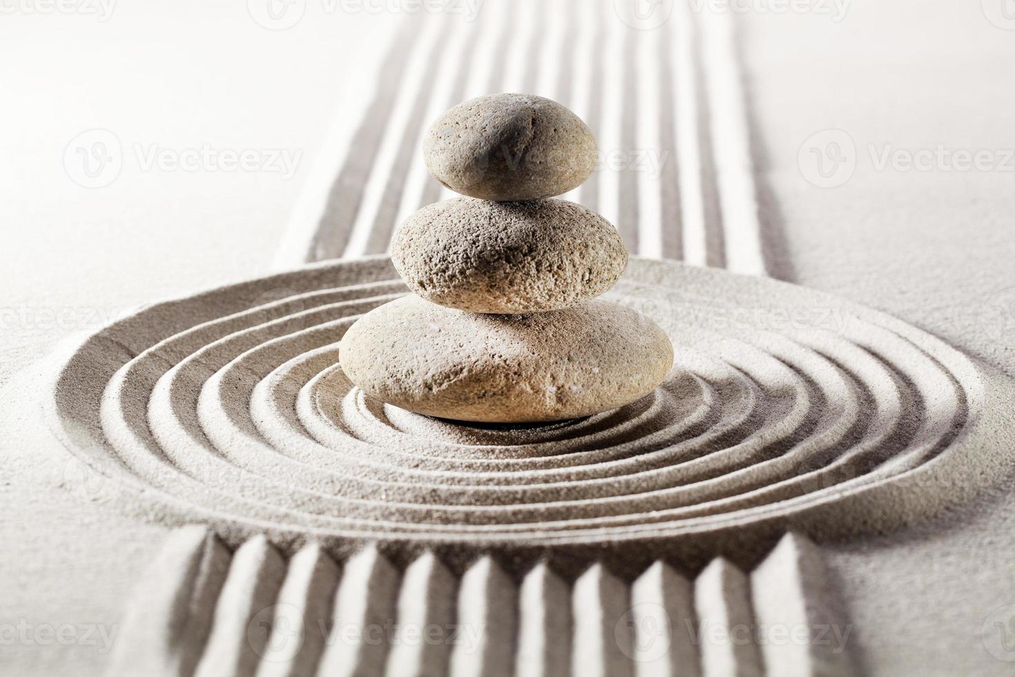mineral meditation for relaxation photo