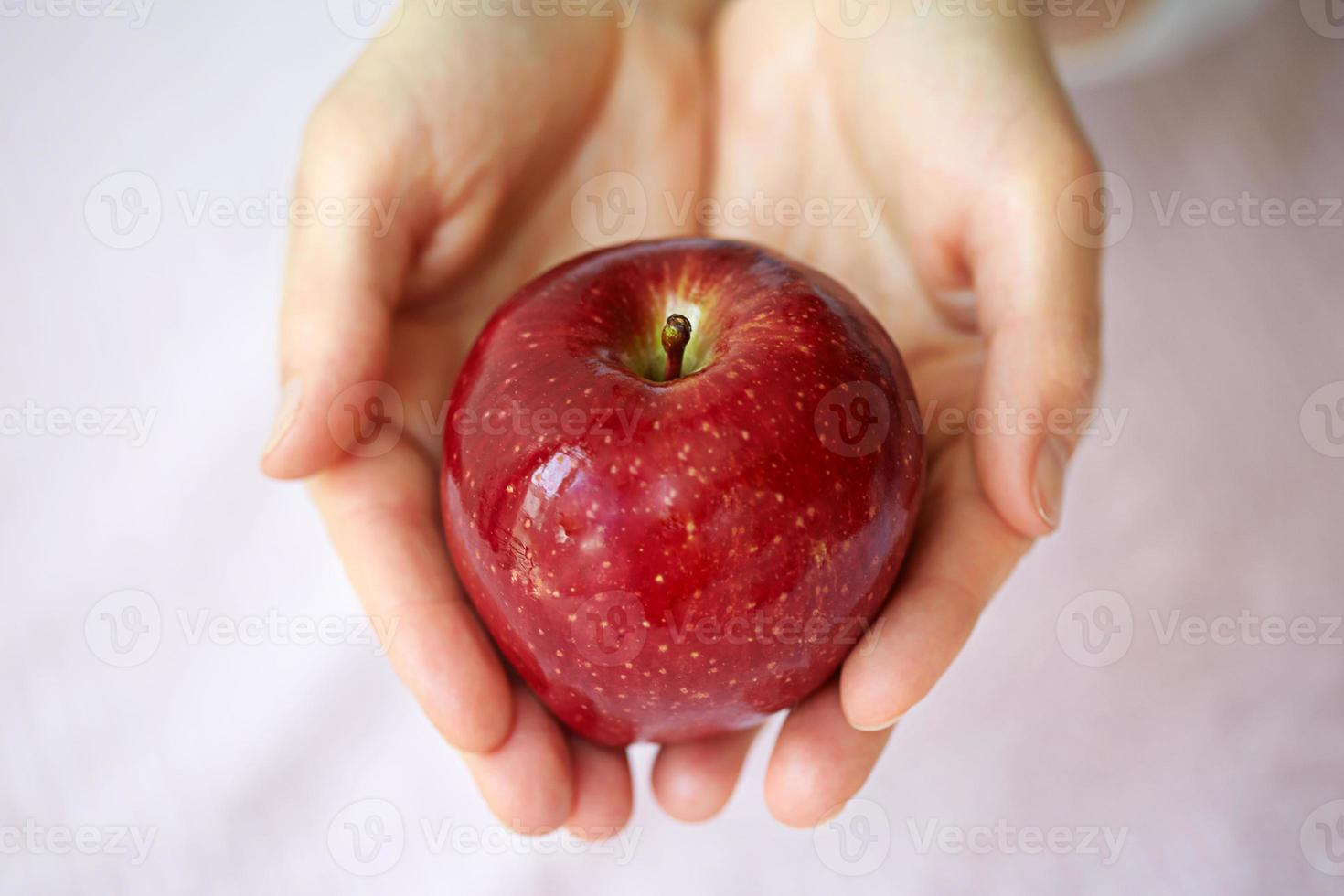 manzana roja foto