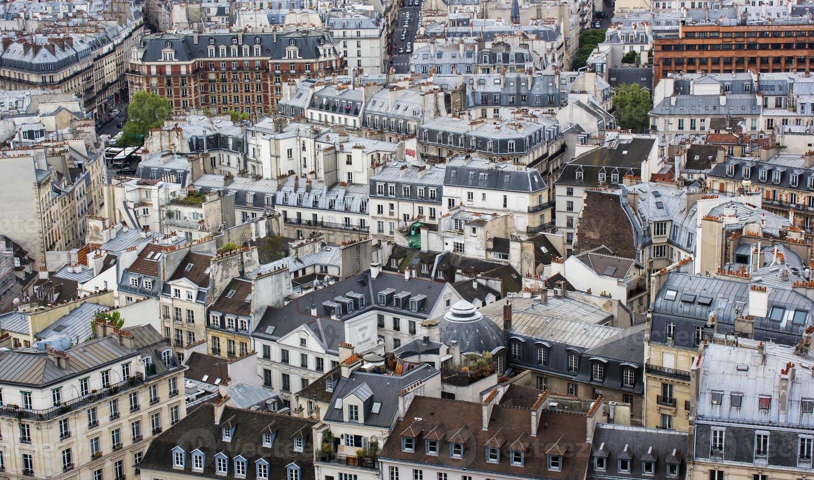 tejados de París foto