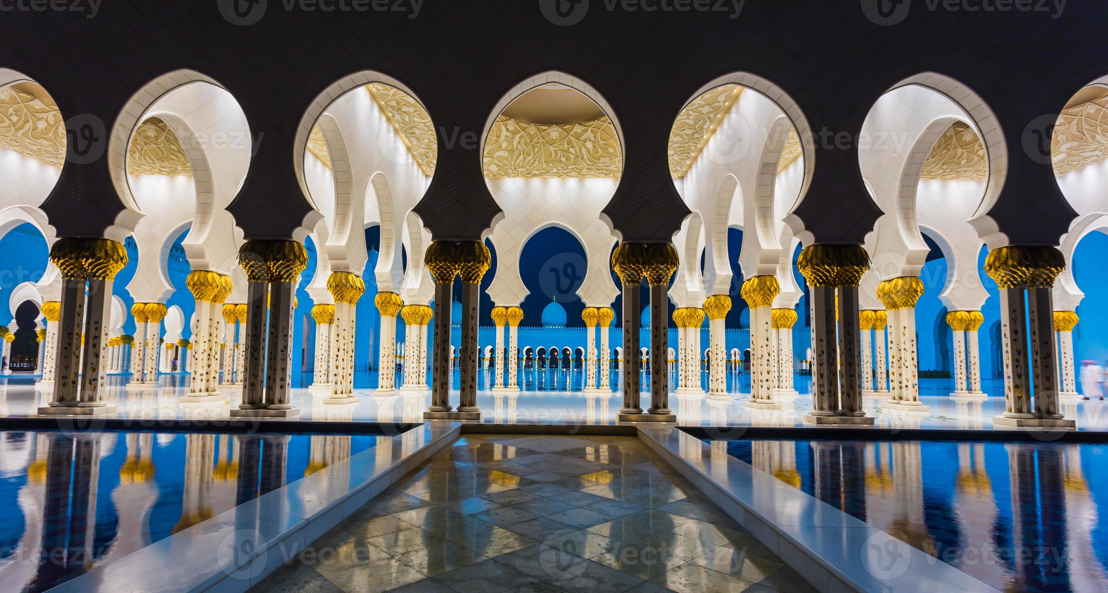la mezquita shaikh zayed foto