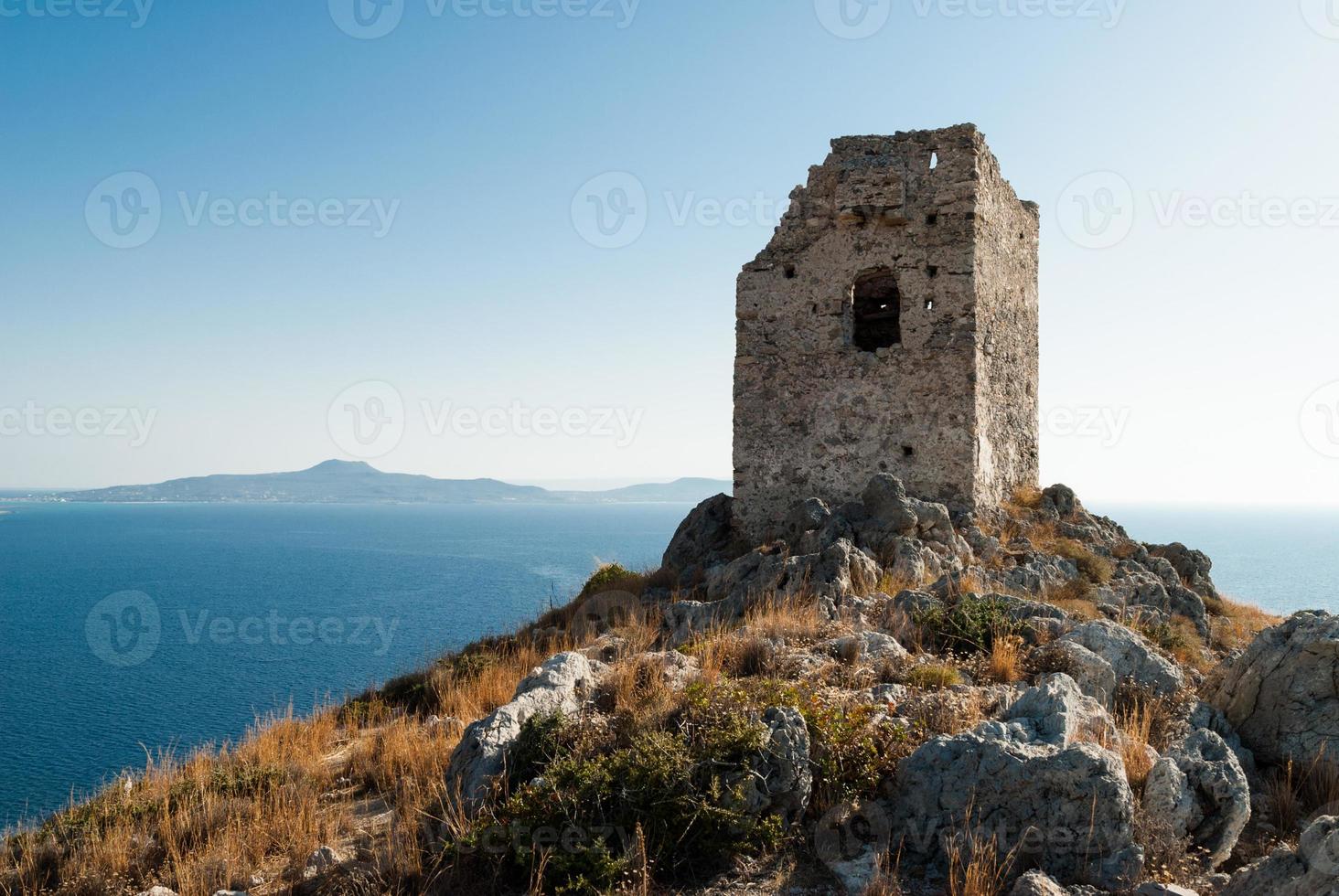 Tower in Greece photo