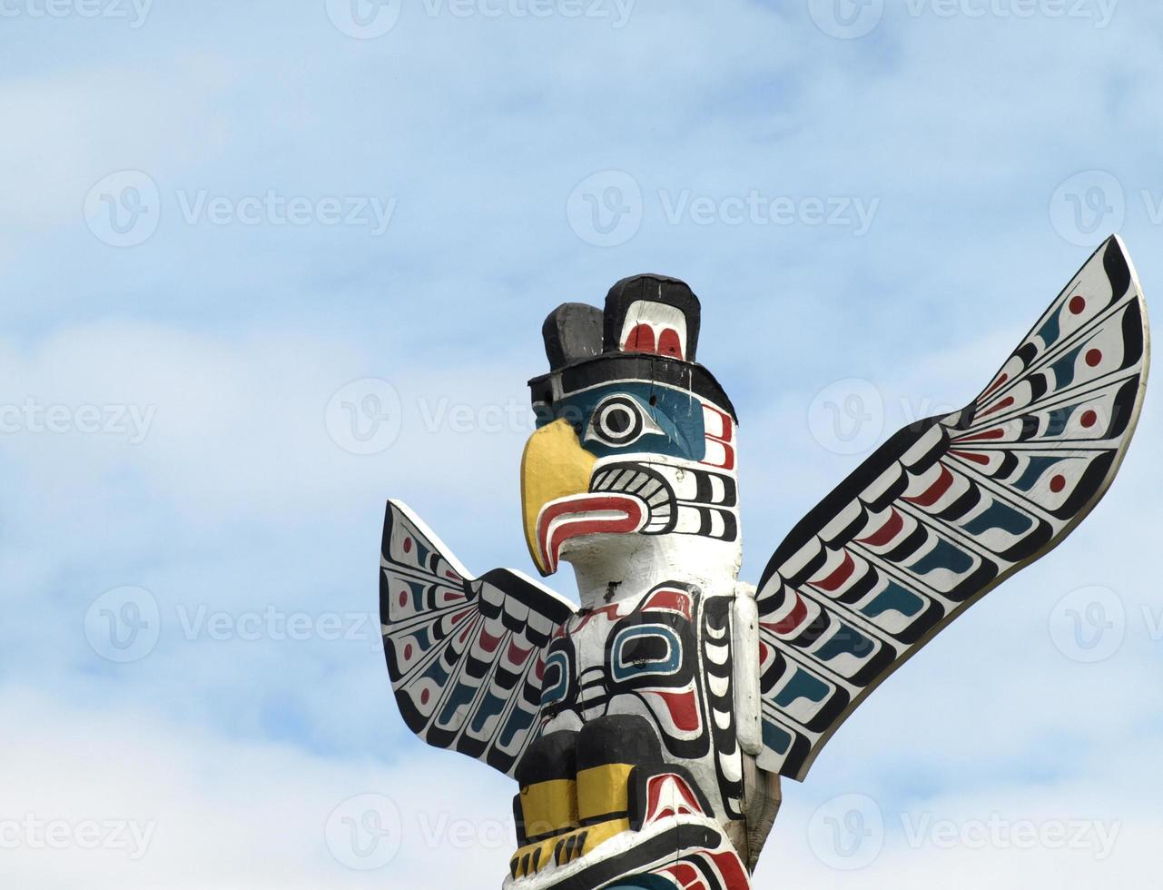 North American Totem Pole photo