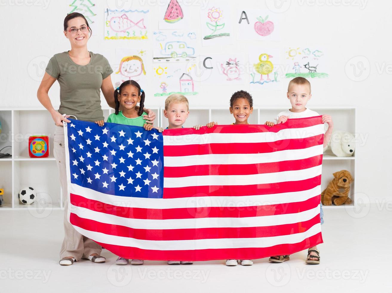 American preschool photo