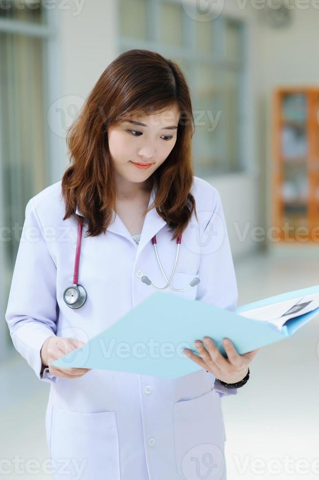 young asian doctor photo