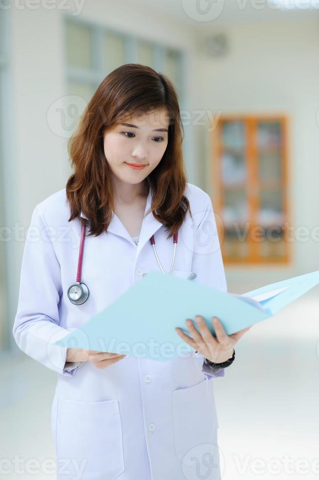 young asian doctor photo