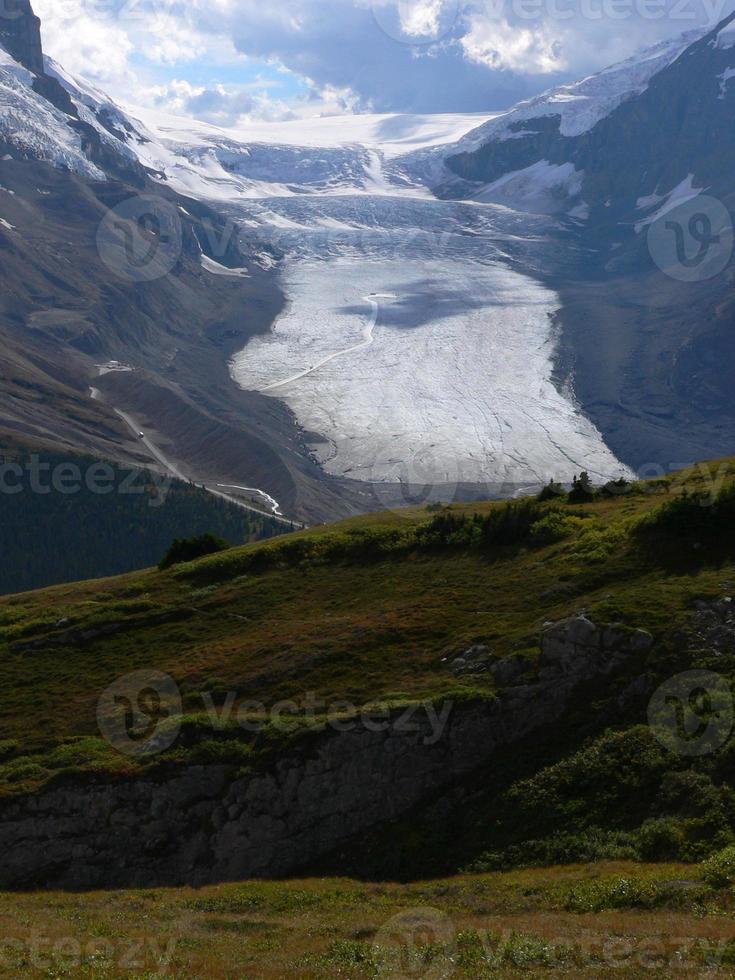 glaciar athabasca foto