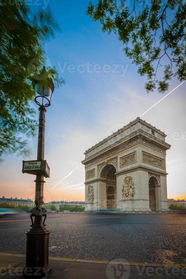 Arco del Triunfo, París foto
