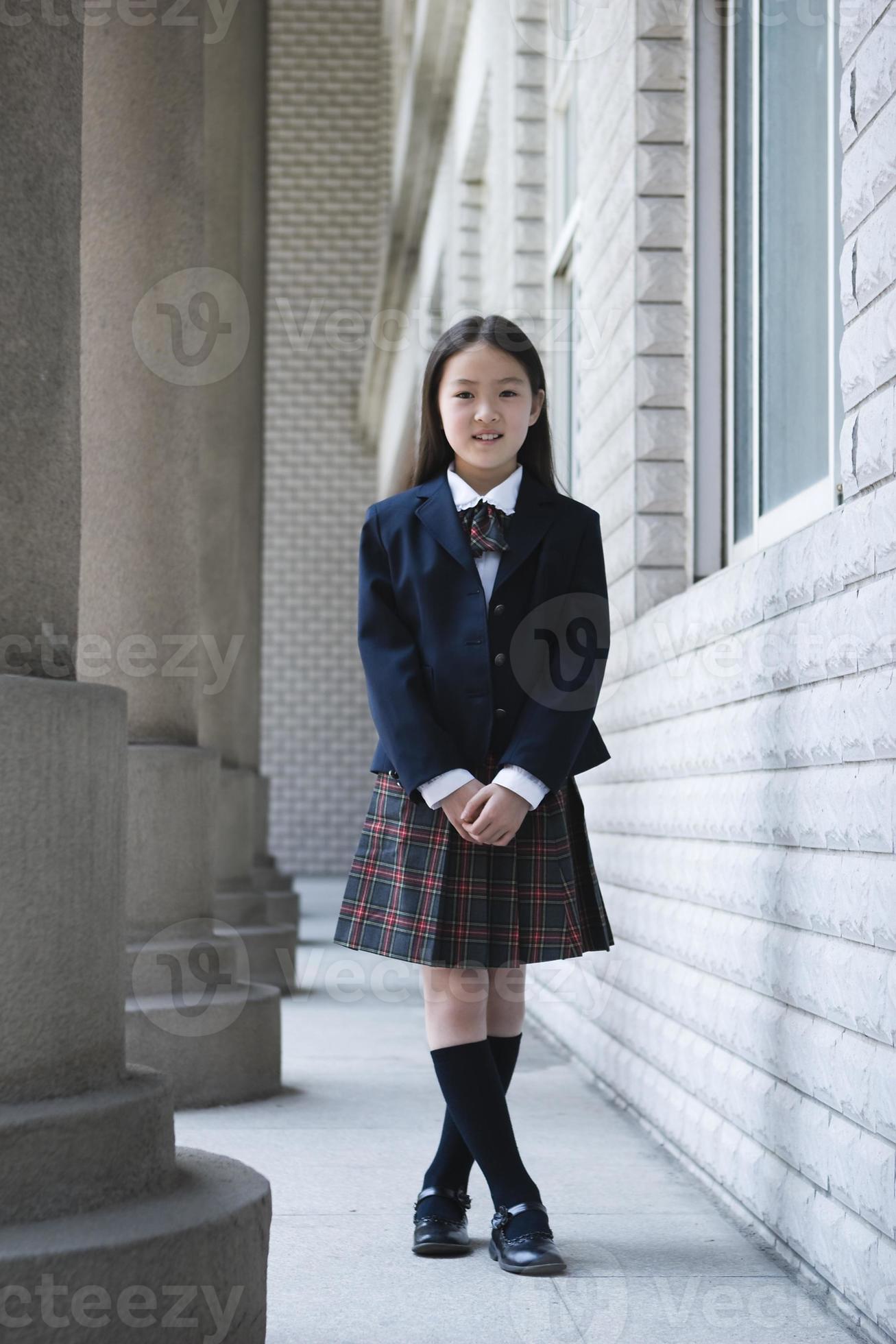 Oriental schoolgirl