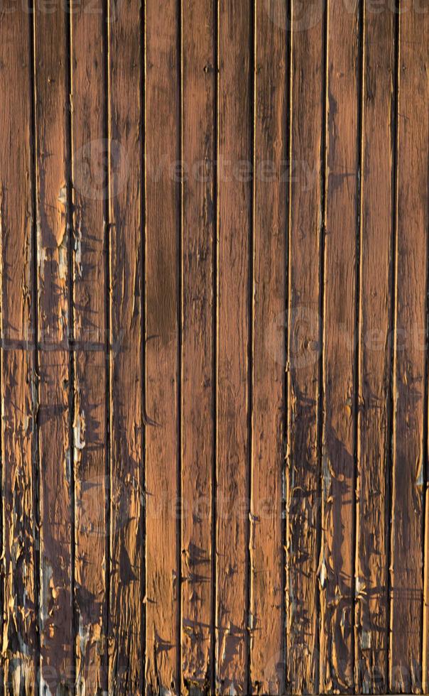 madera rústica con pintura rasgada foto