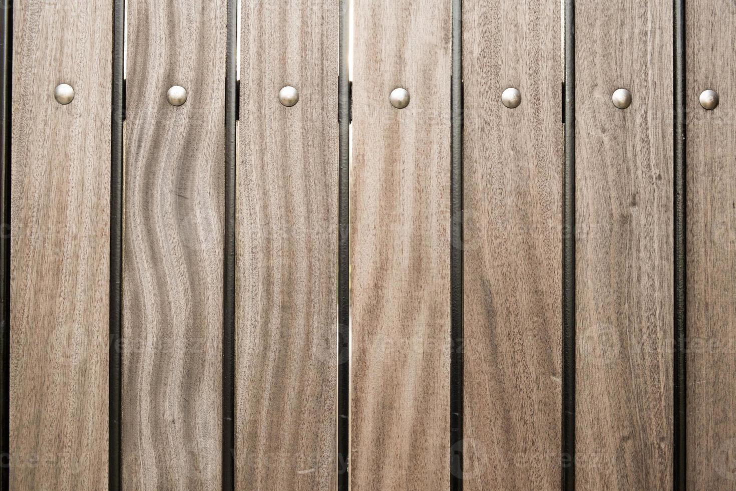 Vintage dark brown wooden Wood plank texture background photo