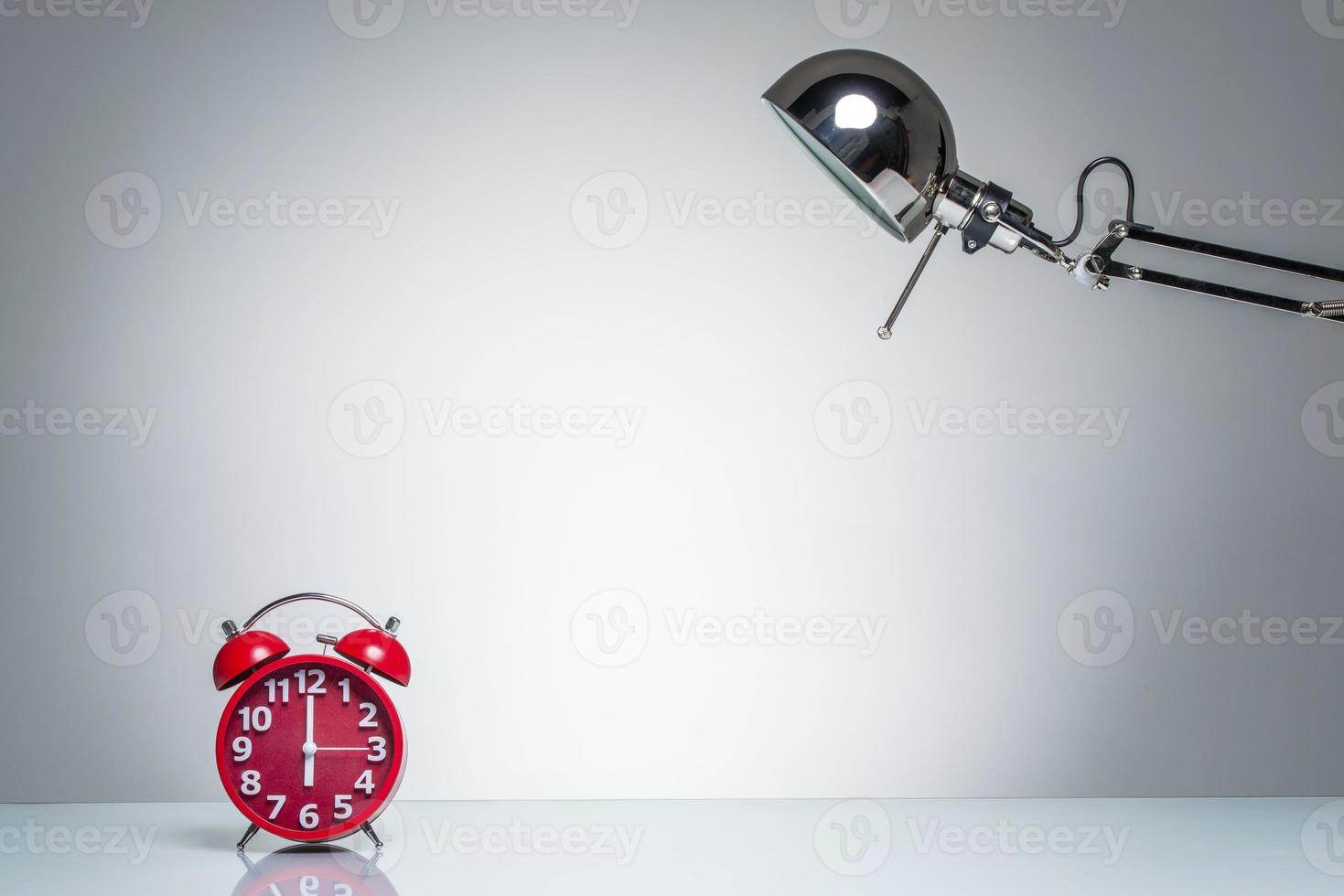desk lamp with alarm clock